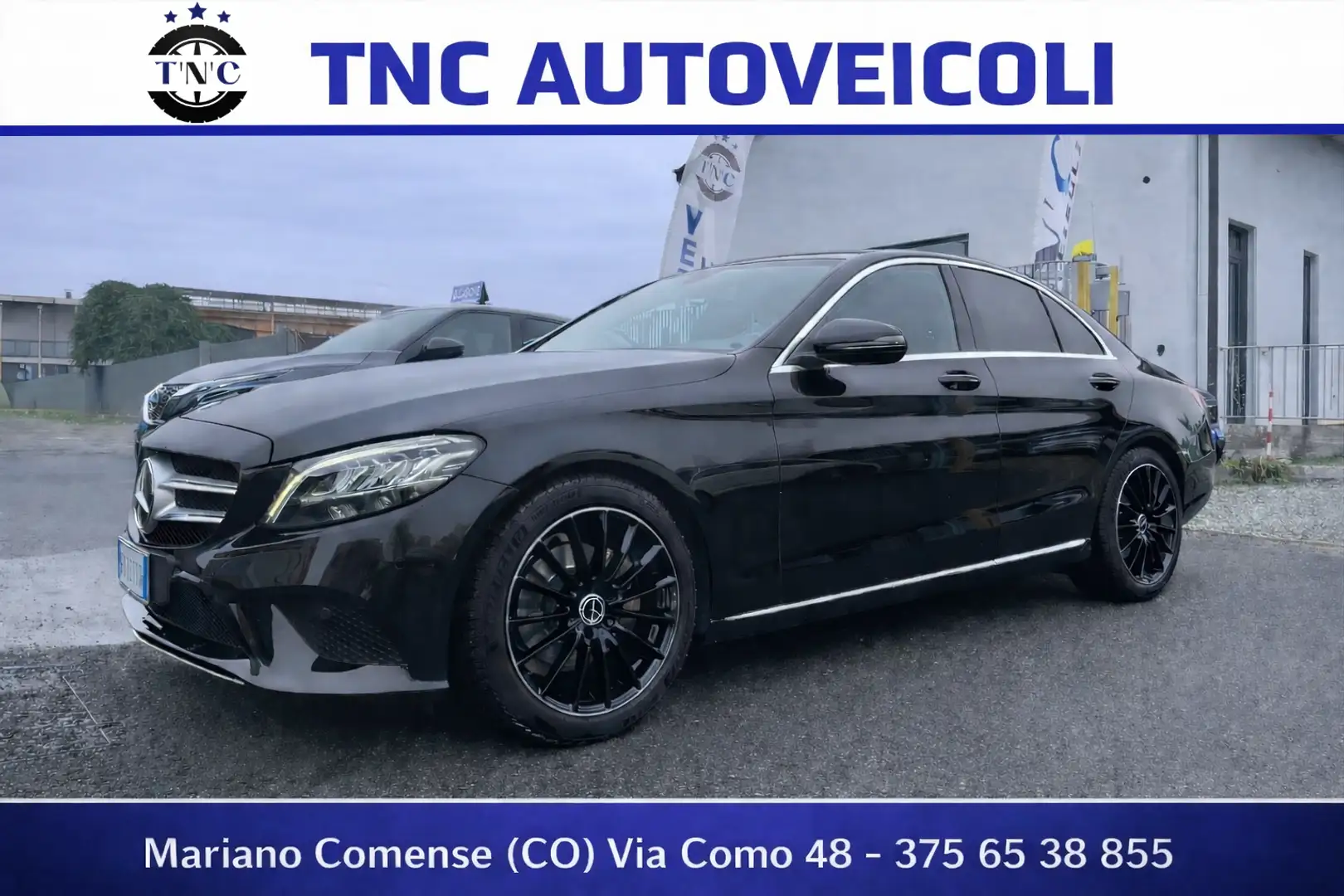 Mercedes-Benz C 200 Classe C-W205 Berlina eq-boost Sport Plus auto Noir - 1