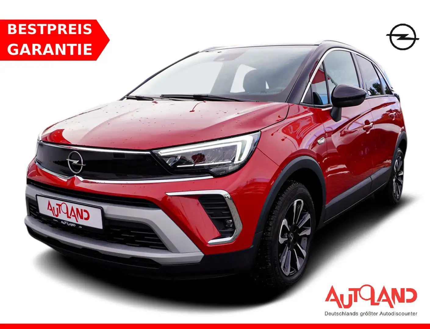 Opel Crossland 1.2 Business LED Tempomat Sitzheizung Rot - 1