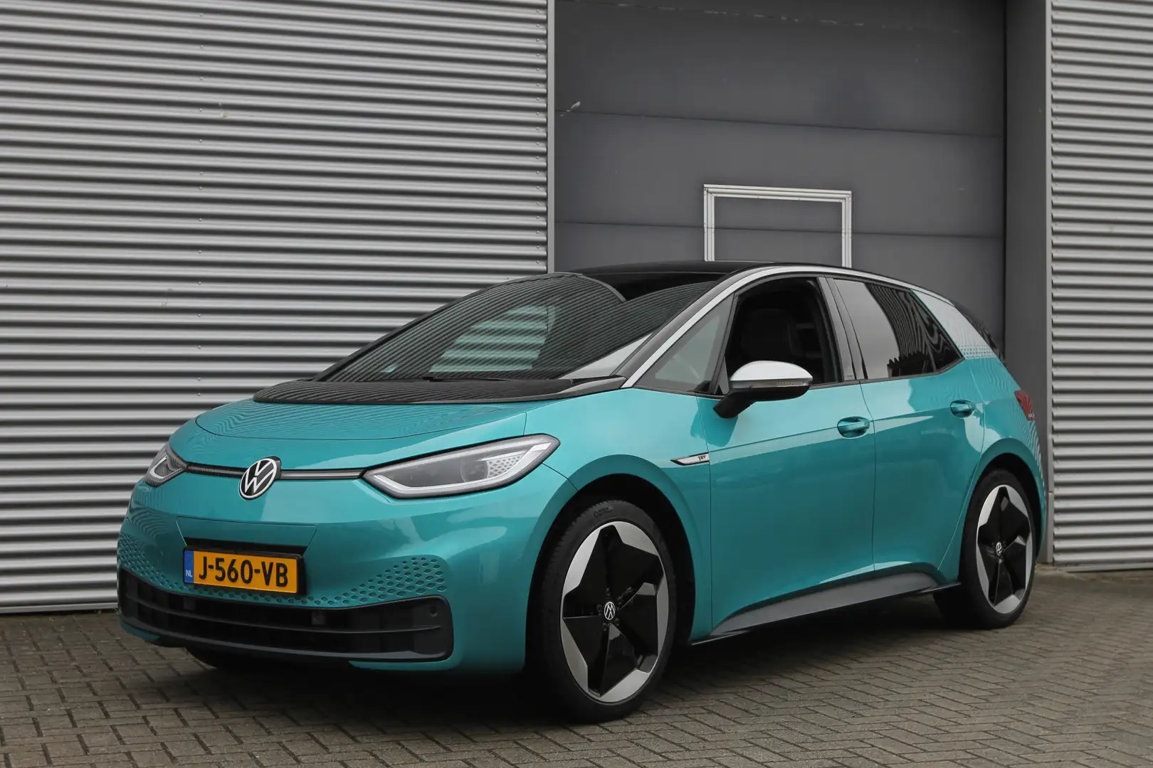 Volkswagen ID.3 First Max 58 kWh I Pano.Dak I Carplay I Camera Zöld - 1