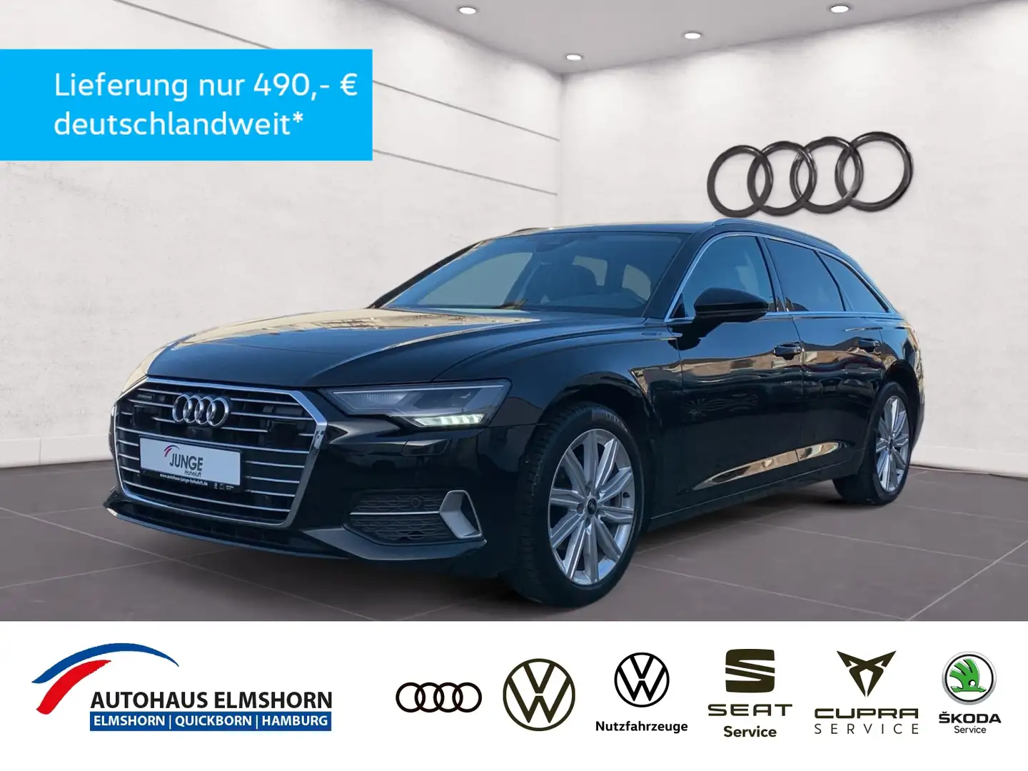 Audi A6 Avant sport 40 TDI quattro S tronic AHK NAV APP A Schwarz - 1