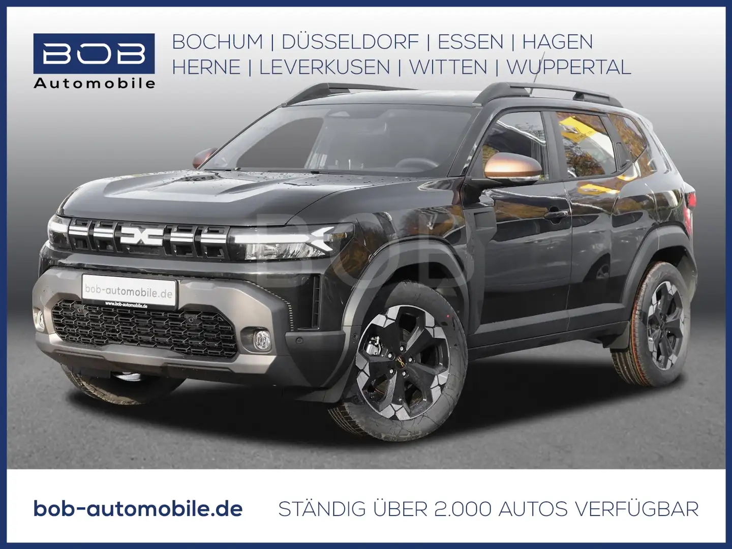 Dacia Duster Extreme HYBRID 140 SHZ PDC KLIMA BT Zwart - 1