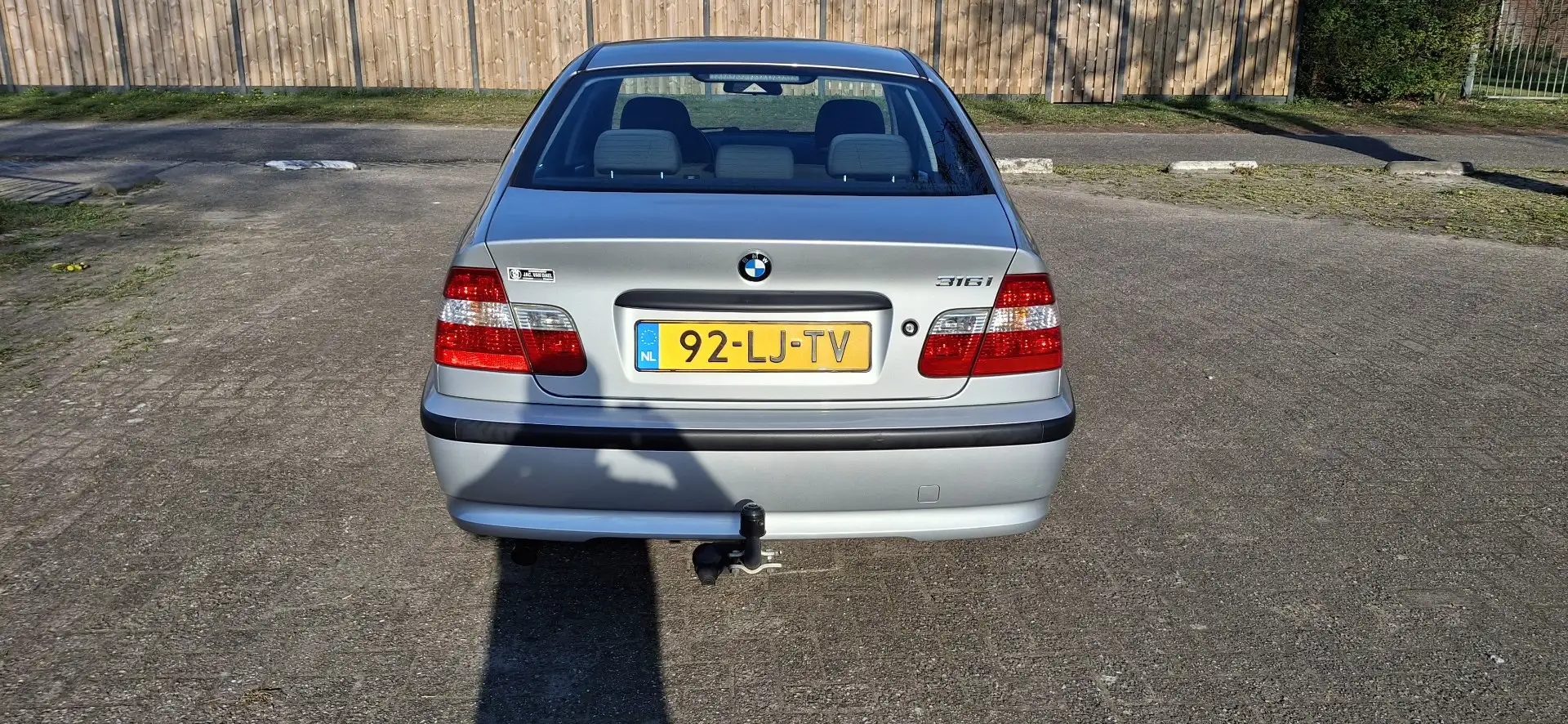 BMW 316 316i Black & Silver Grijs - 2