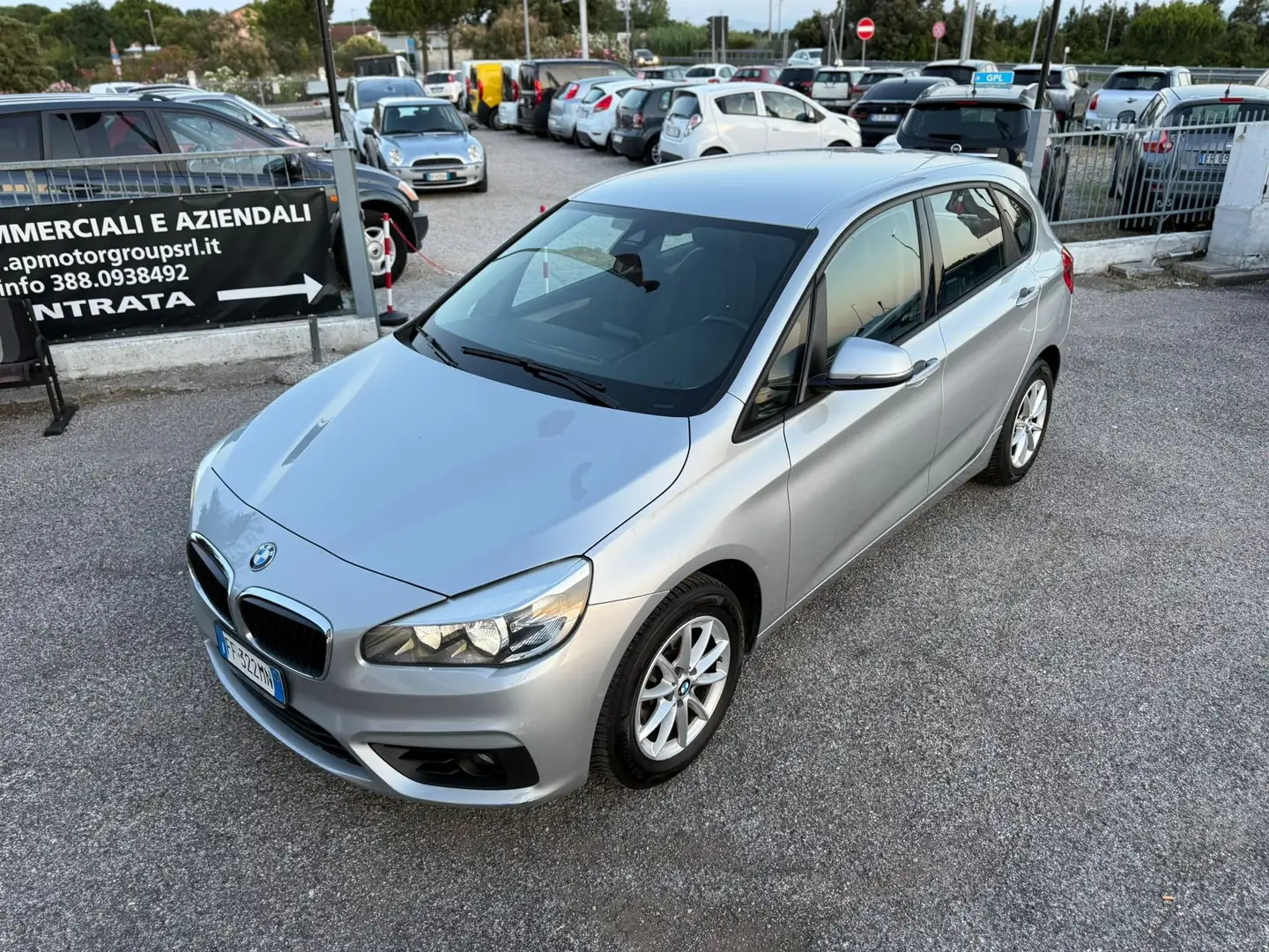 BMW 216 Serie 2 Active Tourer 216i Active Tourer Luxury Grigio - 2
