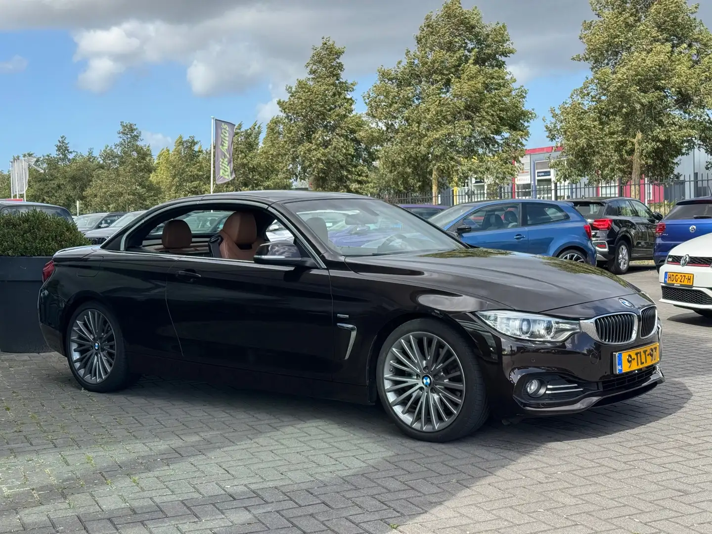 BMW 428 4-serie Cabrio 428i High Executive * NL Auto NAP * Bruin - 2