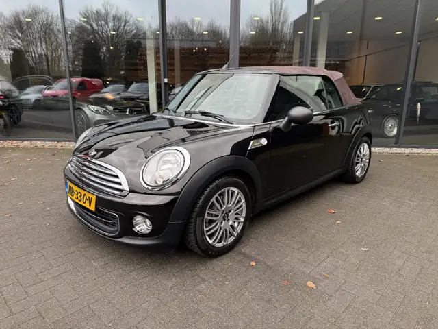 MINI One Cabrio 1.6 Highgate,Orig.NL,NAP,Leer,Clima,Stoelverw,Navi