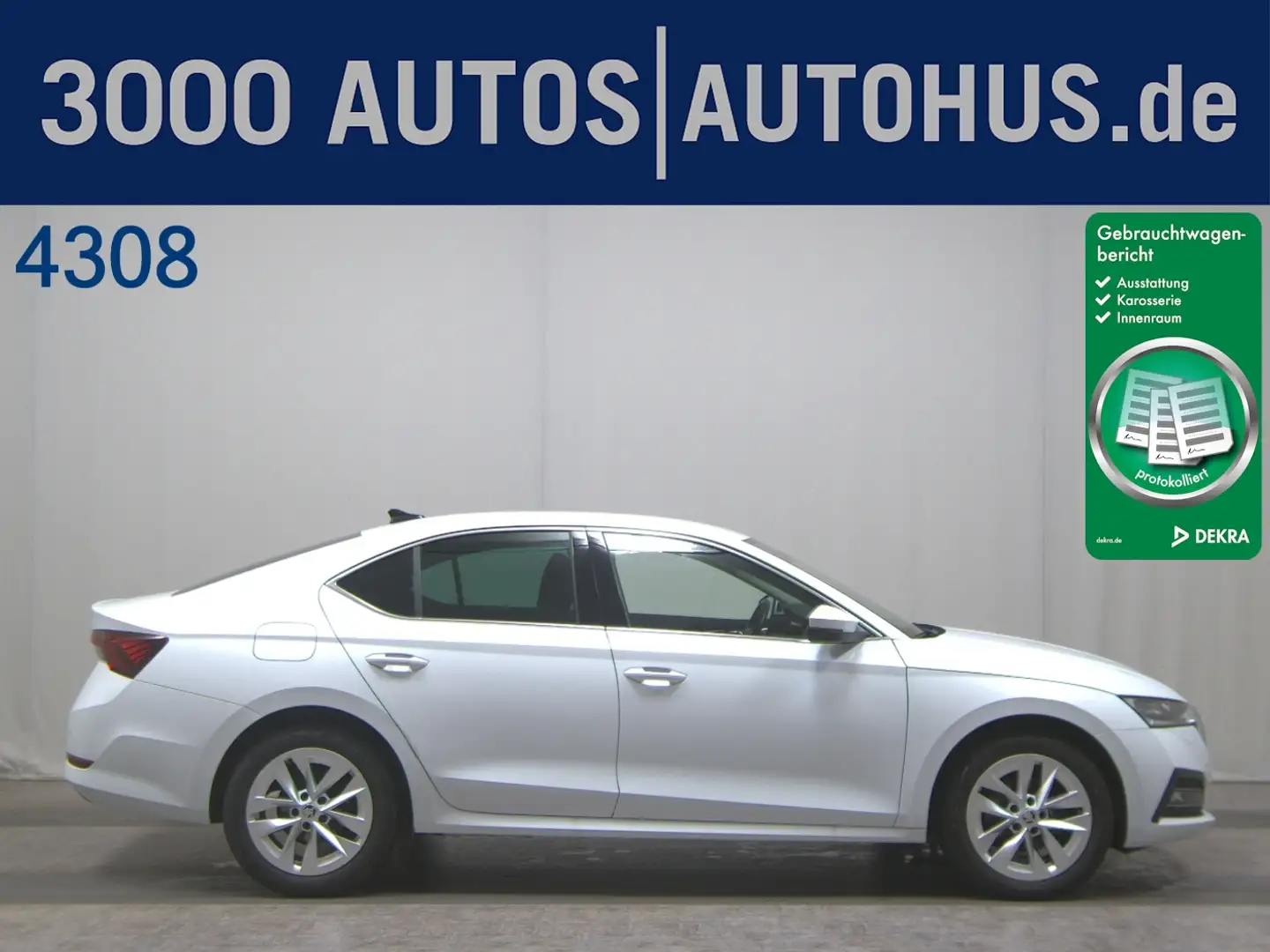 Skoda Octavia 2.0 TDI Style Navi LED+ vc HuD Ambiente Weiß - 1