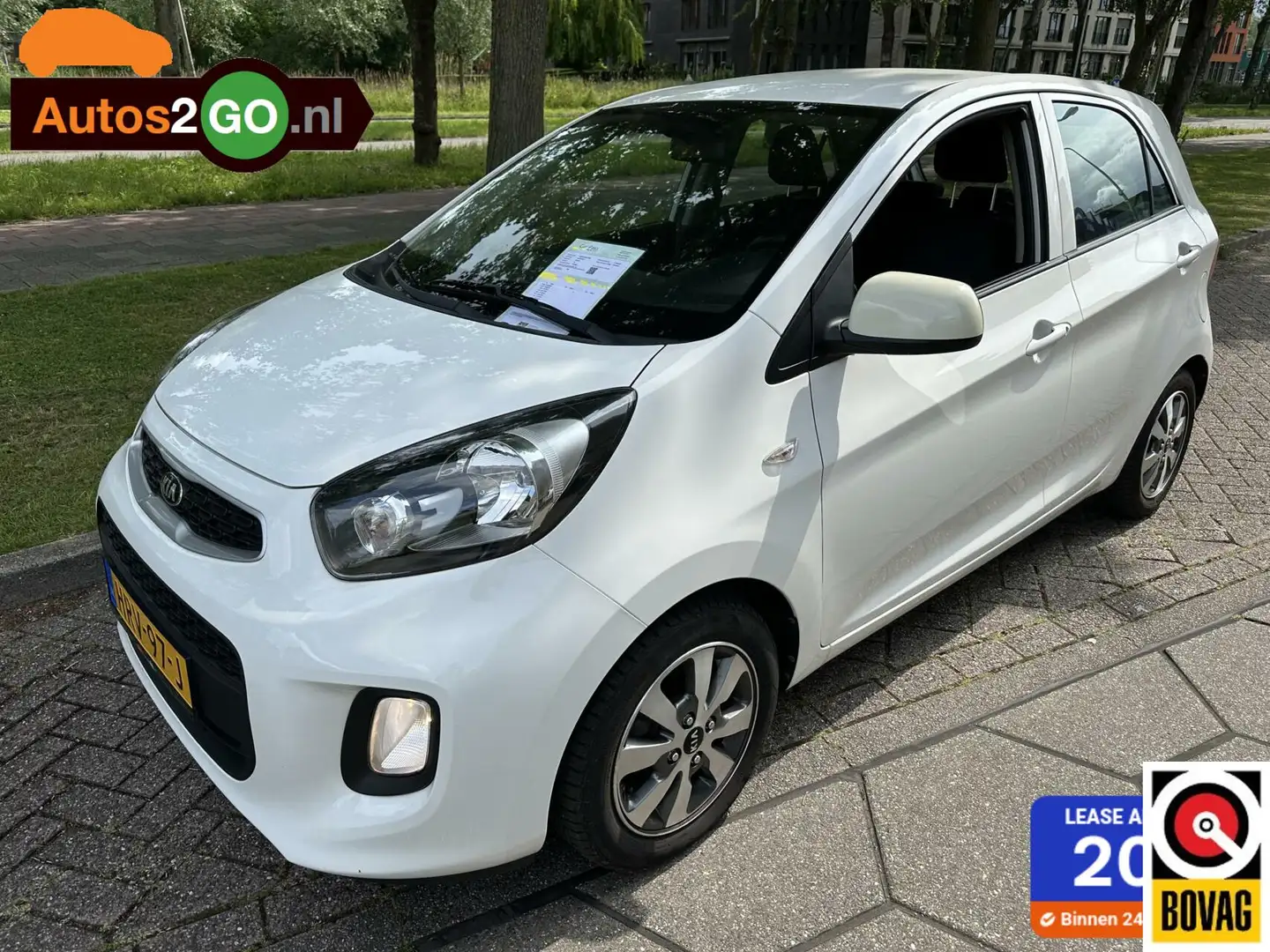 Kia Picanto 1.0 CVVT ComfortPlusLine Navigator I Automaat I Na Blanco - 1