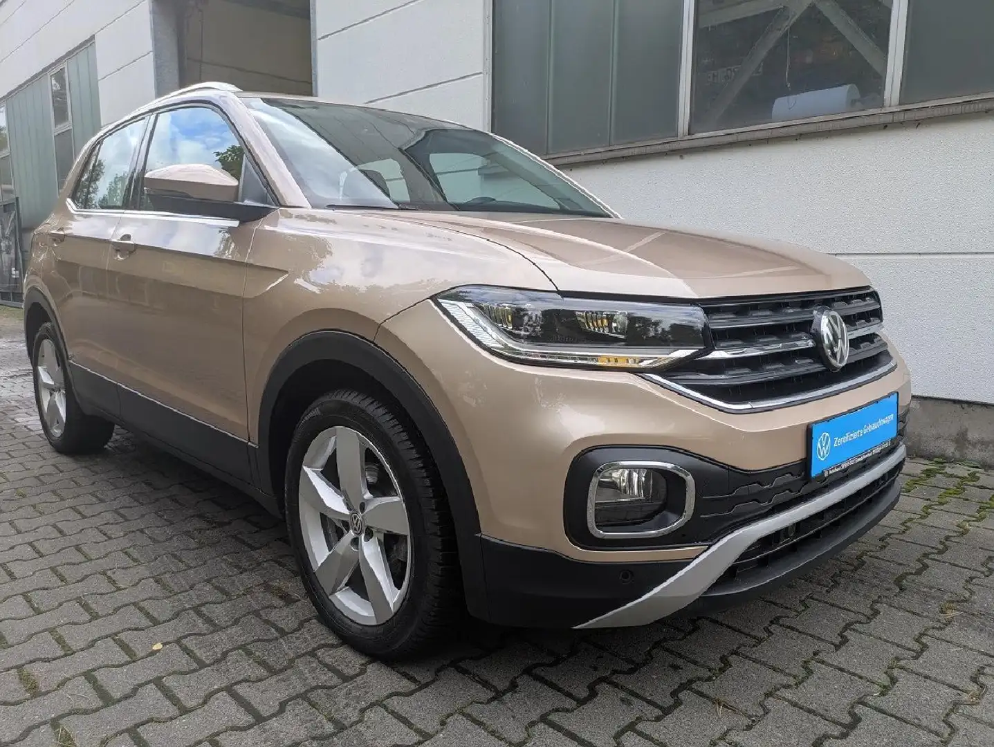 Volkswagen T-Cross T-Cross 1.0 TSI DSG Style *Navi,LED,Assist* Gelb - 2