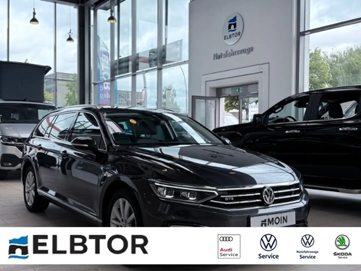 Volkswagen Passat Variant GTE 1.4 TSI-DSG NAVI LED LEDER Grau - 1