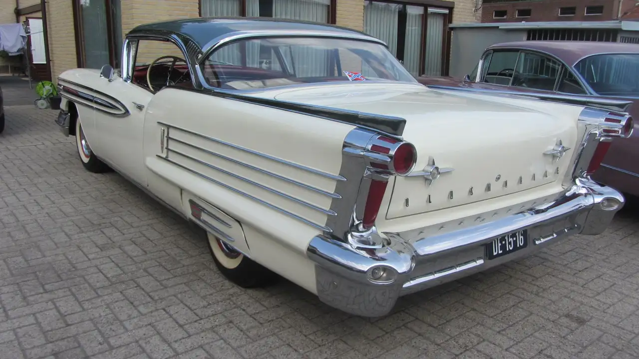 Oldsmobile Super 88 Hardtop Coupe zeer mooie Auto 37.379 mijl, foto 9