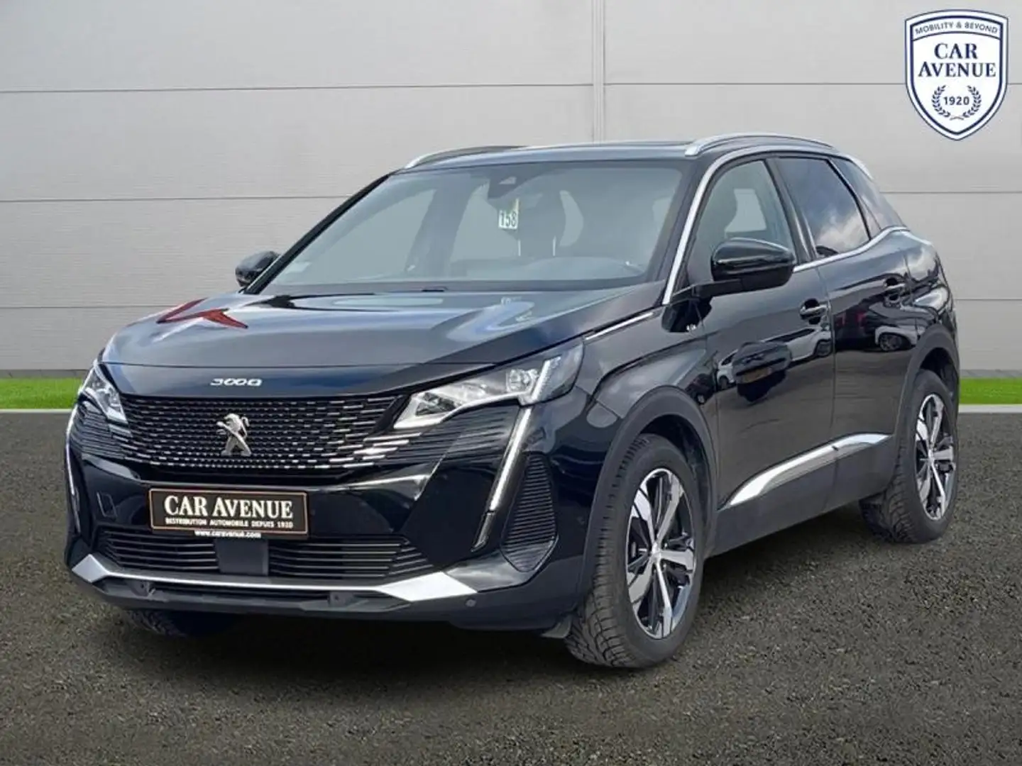 Peugeot 3008 1.2 PureTech 130ch S\u0026S GT Noir - 1