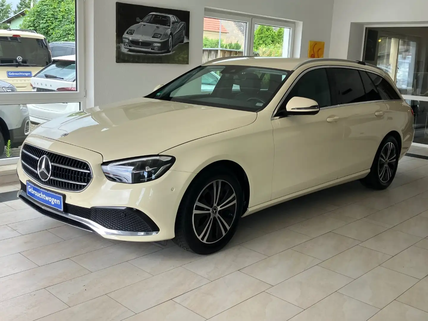 Mercedes-Benz E 200 d T 9G TAXI Avantgarde MBUX Navi Plus Beige - 1