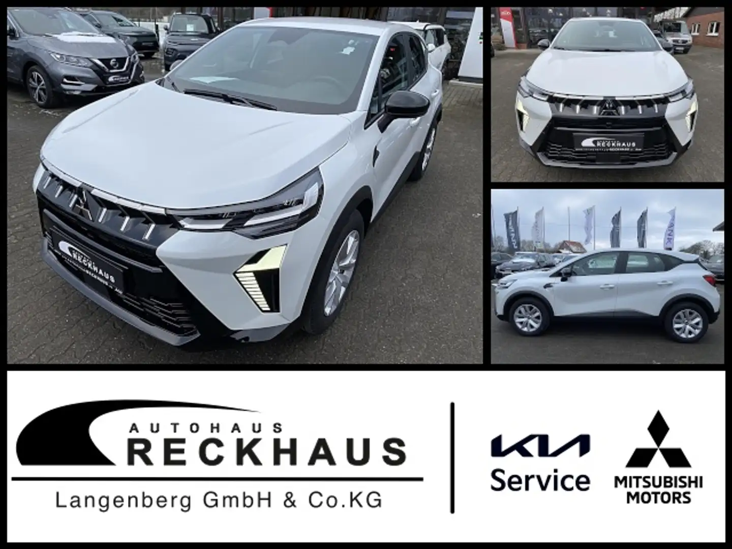 Mitsubishi ASX Diamant 1.2 T-Benziner 6-Gang Klima Weiß - 1