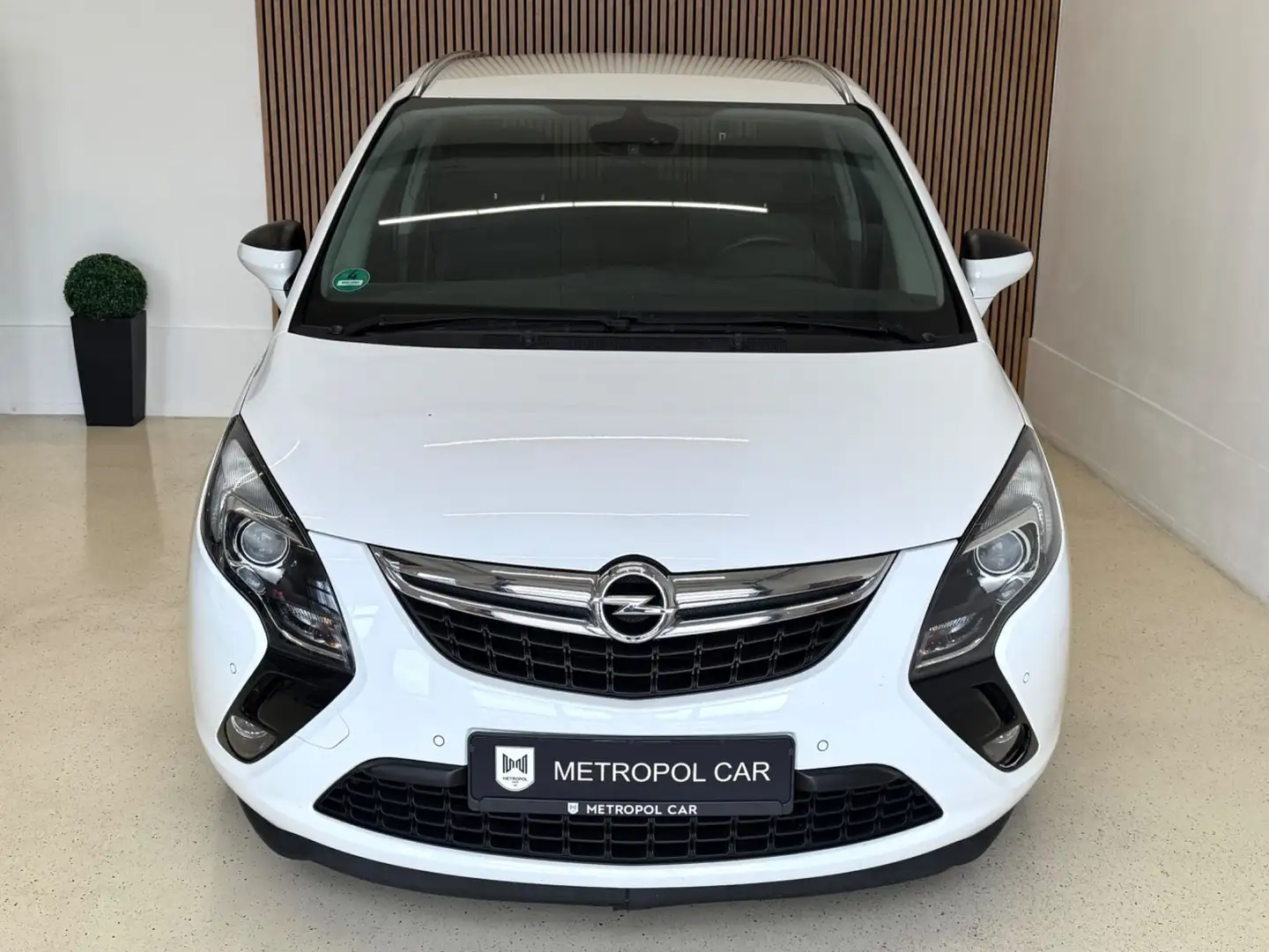 Opel Zafira C Tourer 2.0 CDTI AHK/PDC/TEMP+TÜV 05.27 Blanc - 2