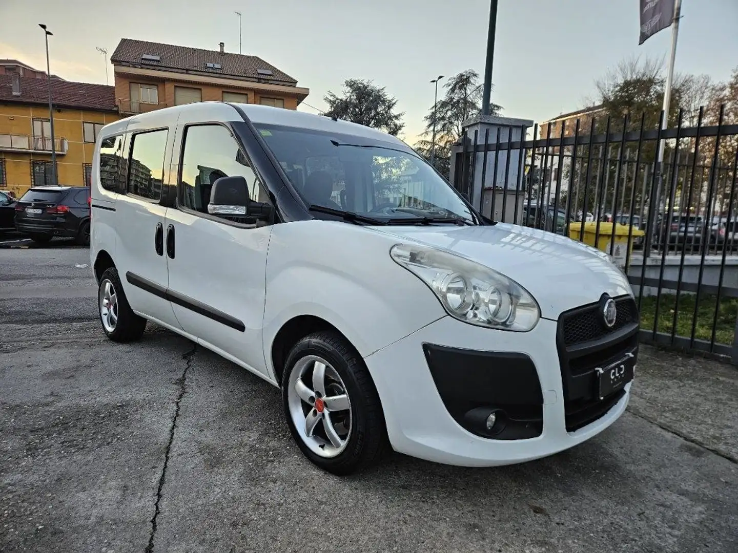 Fiat Doblo Doblò 1.6 MJT 105CV 7POSTI Blanc - 2