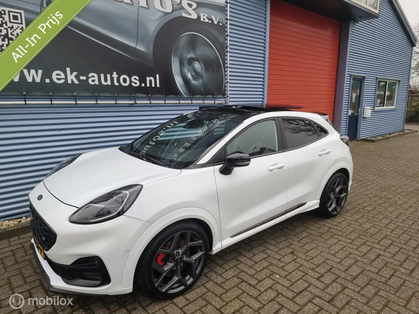 Ford Puma 1.5 EcoBoost ST-X 200pk. Panodak, Bi-LED, Vol !! Blanc - 2