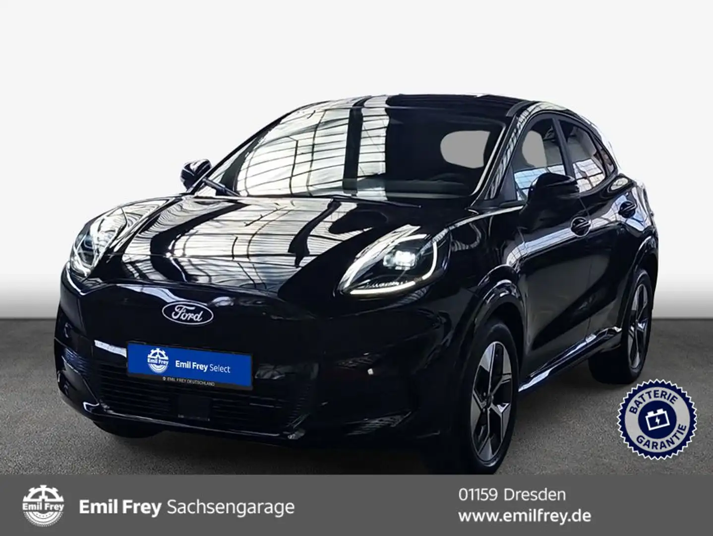 Ford Puma Puma 43 kWh Gen-E 168PS Чорний - 1