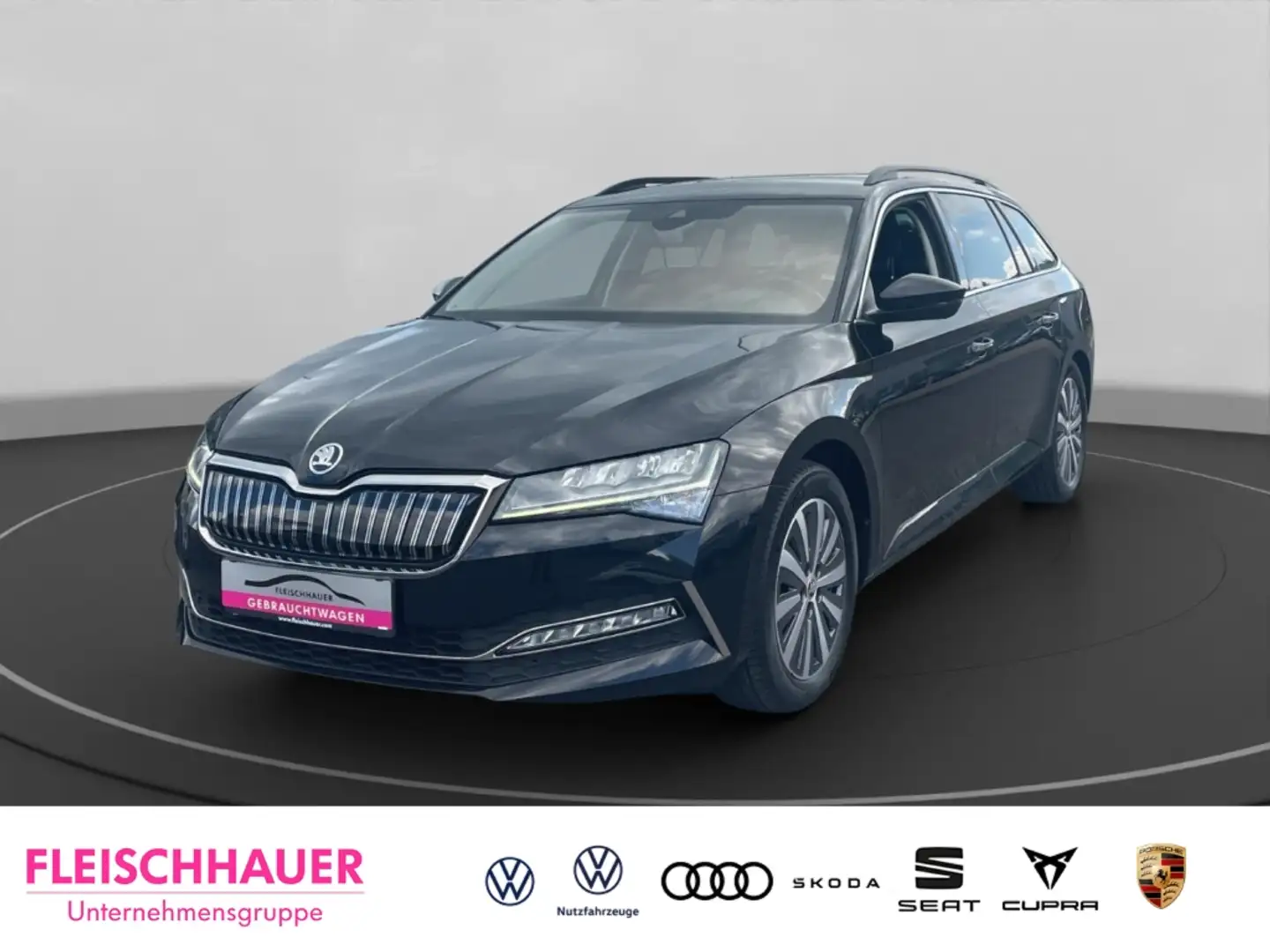 Skoda Superb Combi Ambition iV 1.4 TSI Hybrid AHK schwenk Busin Schwarz - 1