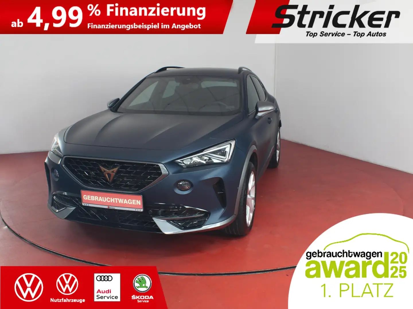 CUPRA Formentor 1.5TSI DSG 308,-ohne Anzahlung Matt Kamera Blau - 1