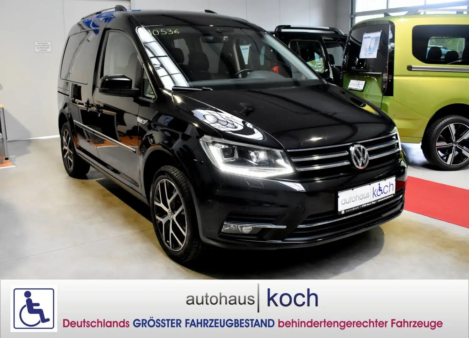 Volkswagen Caddy Highline 1.4 TSI BMT  rollstuhlgerecht Schwarz - 2