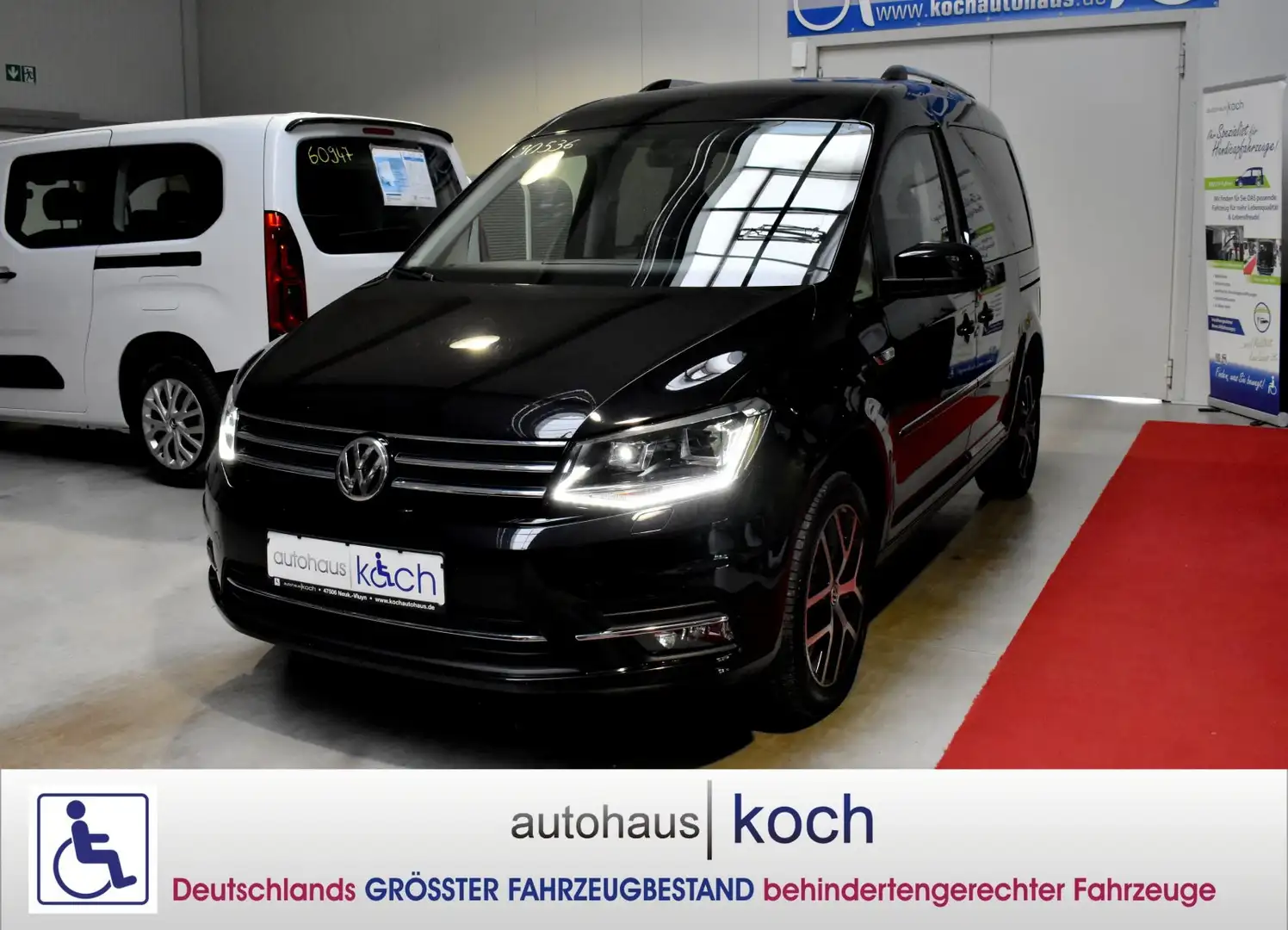Volkswagen Caddy Highline 1.4 TSI BMT  rollstuhlgerecht Schwarz - 1