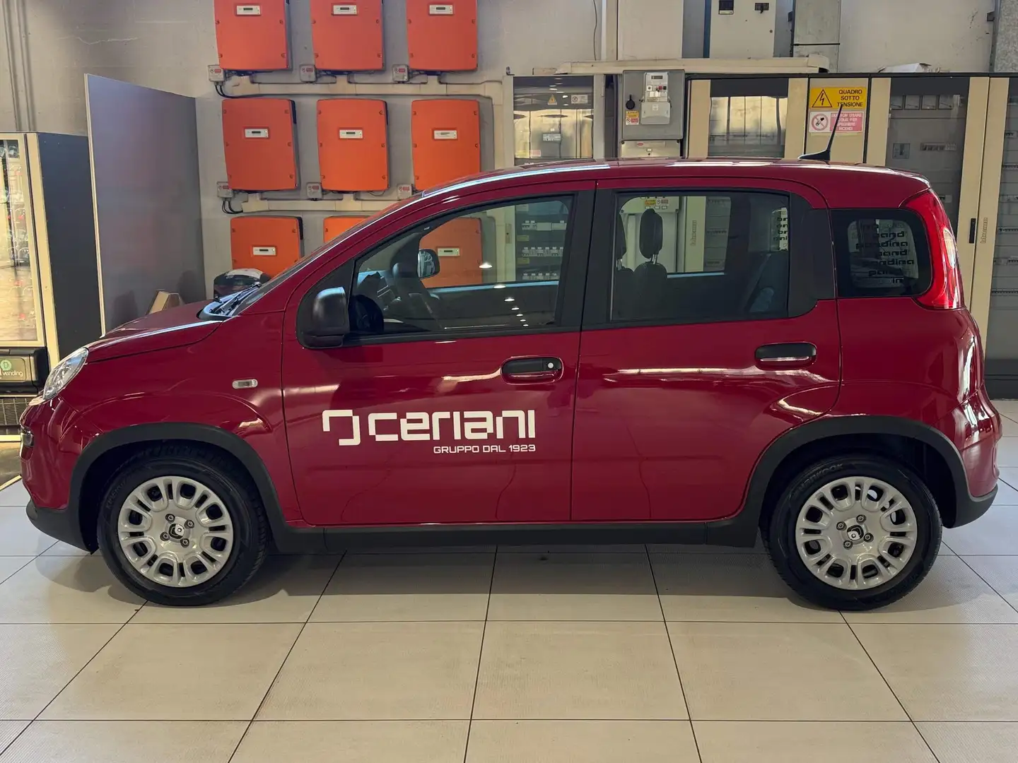 Fiat Panda Panda 1.0 firefly hybrid Rosso - 2