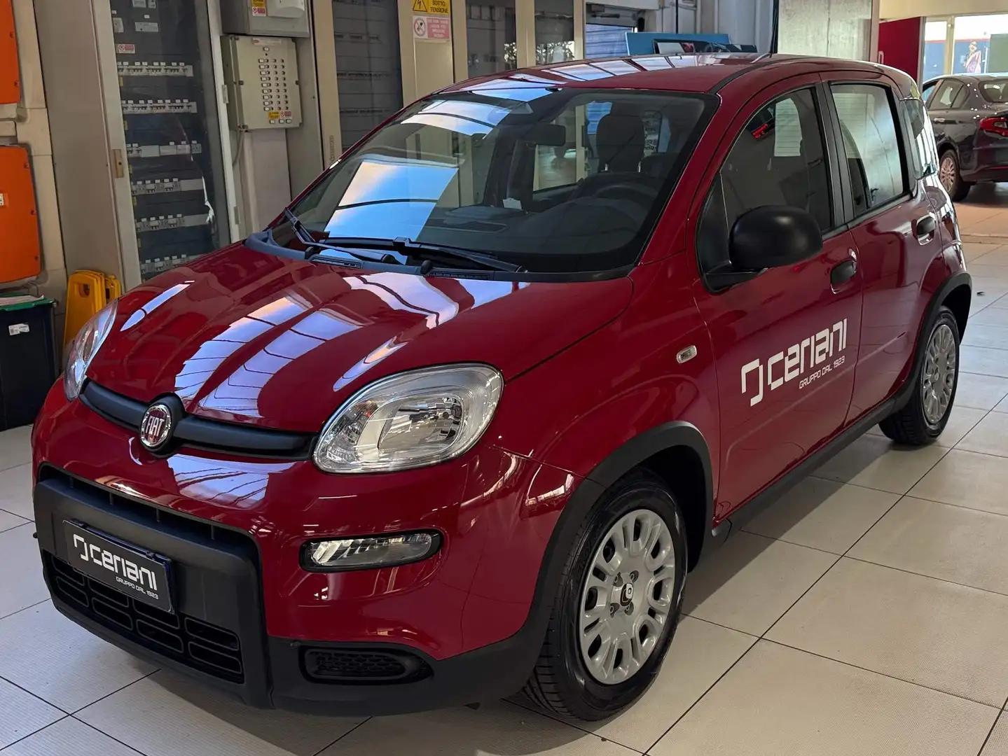 Fiat Panda Panda 1.0 firefly hybrid Rosso - 1
