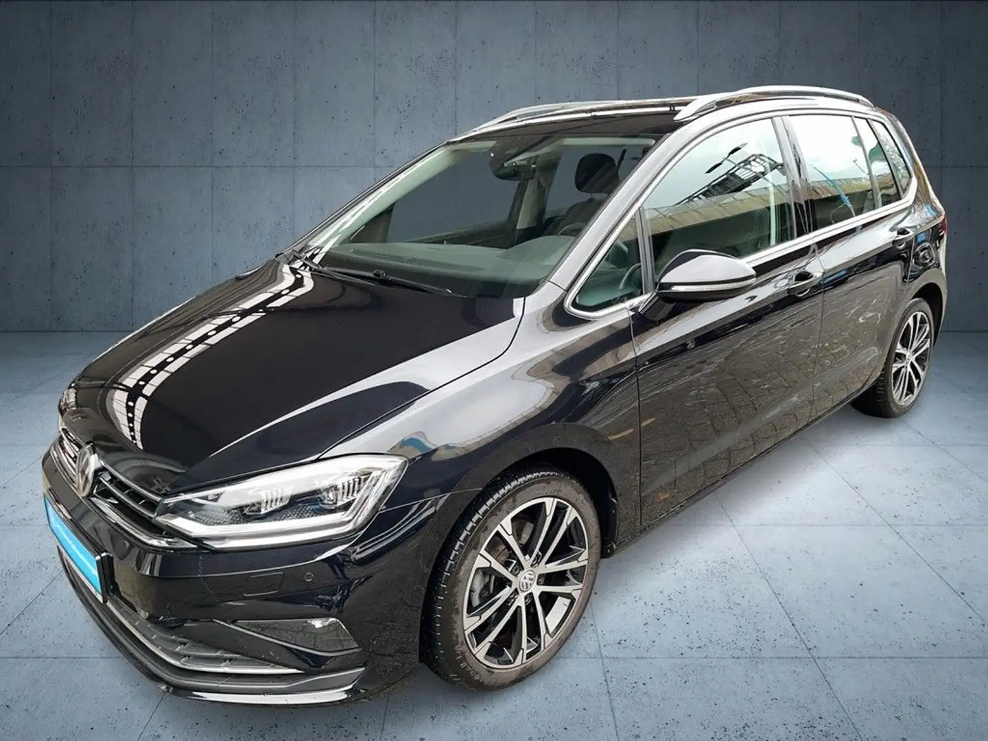 Volkswagen Golf Sportsvan 1.5 TSI Highline Navi LED AHK Nero - 2