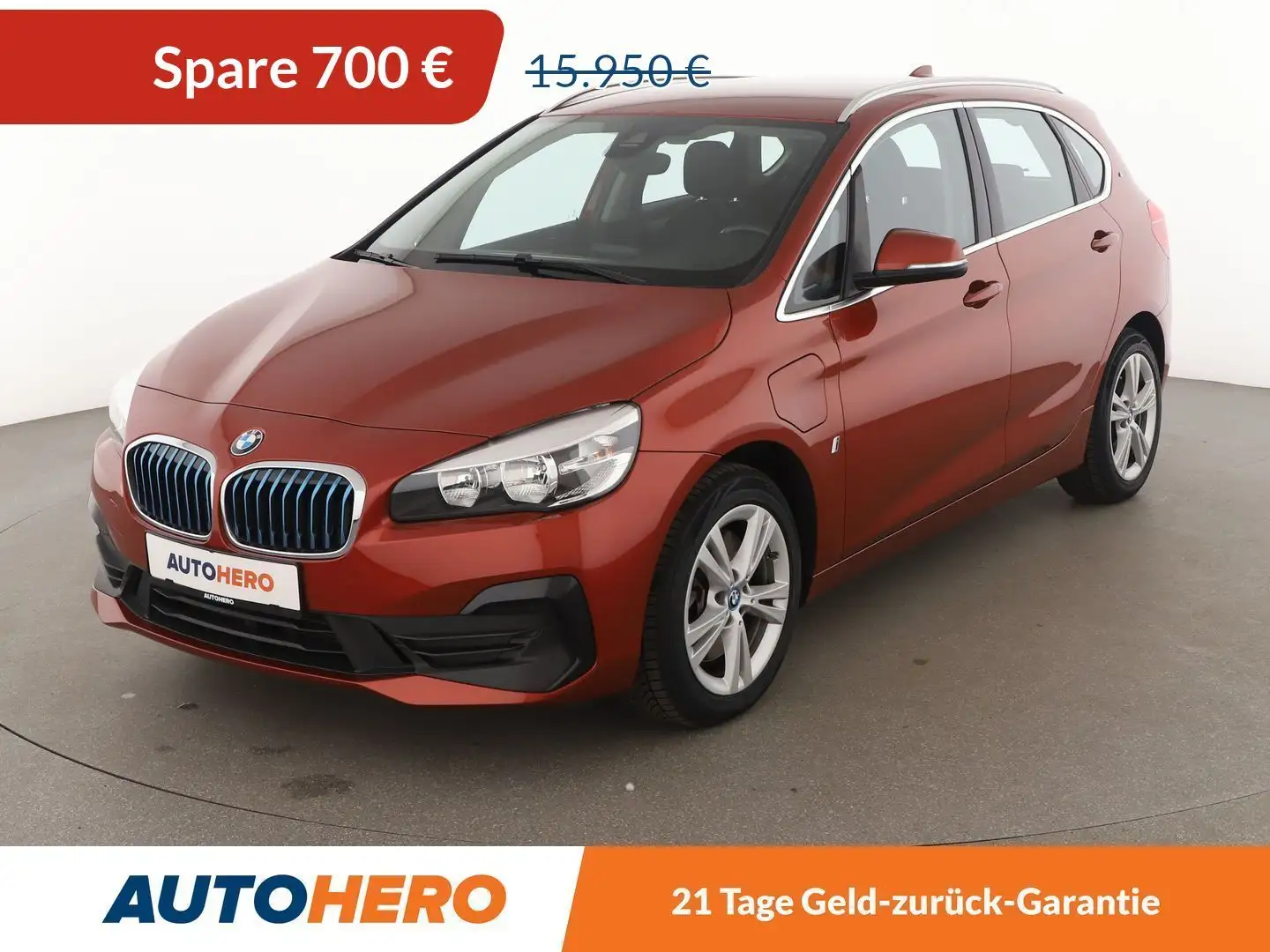 BMW 225 225xe Active Tourer Advantage Aut.*NAVI*TEMPO*PDC* Orange - 1