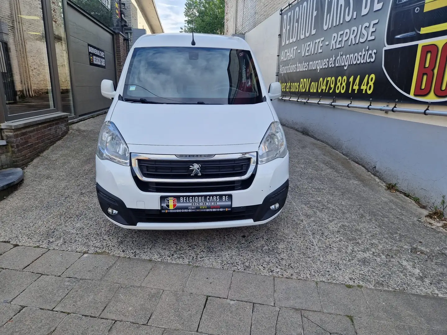 Peugeot Partner 1.6 BlueHDi L2H1 Pro 121 S/S utilitaire 3 places Blanc - 2