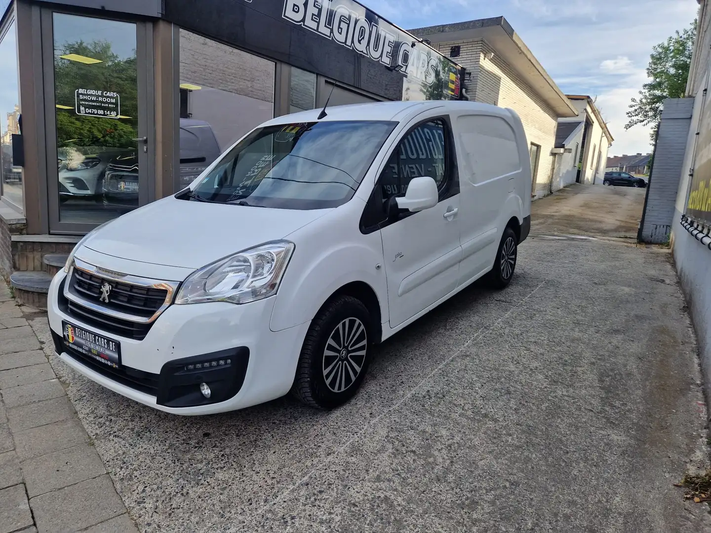 Peugeot Partner 1.6 BlueHDi L2H1 Pro 121 S/S utilitaire 3 places Blanc - 1