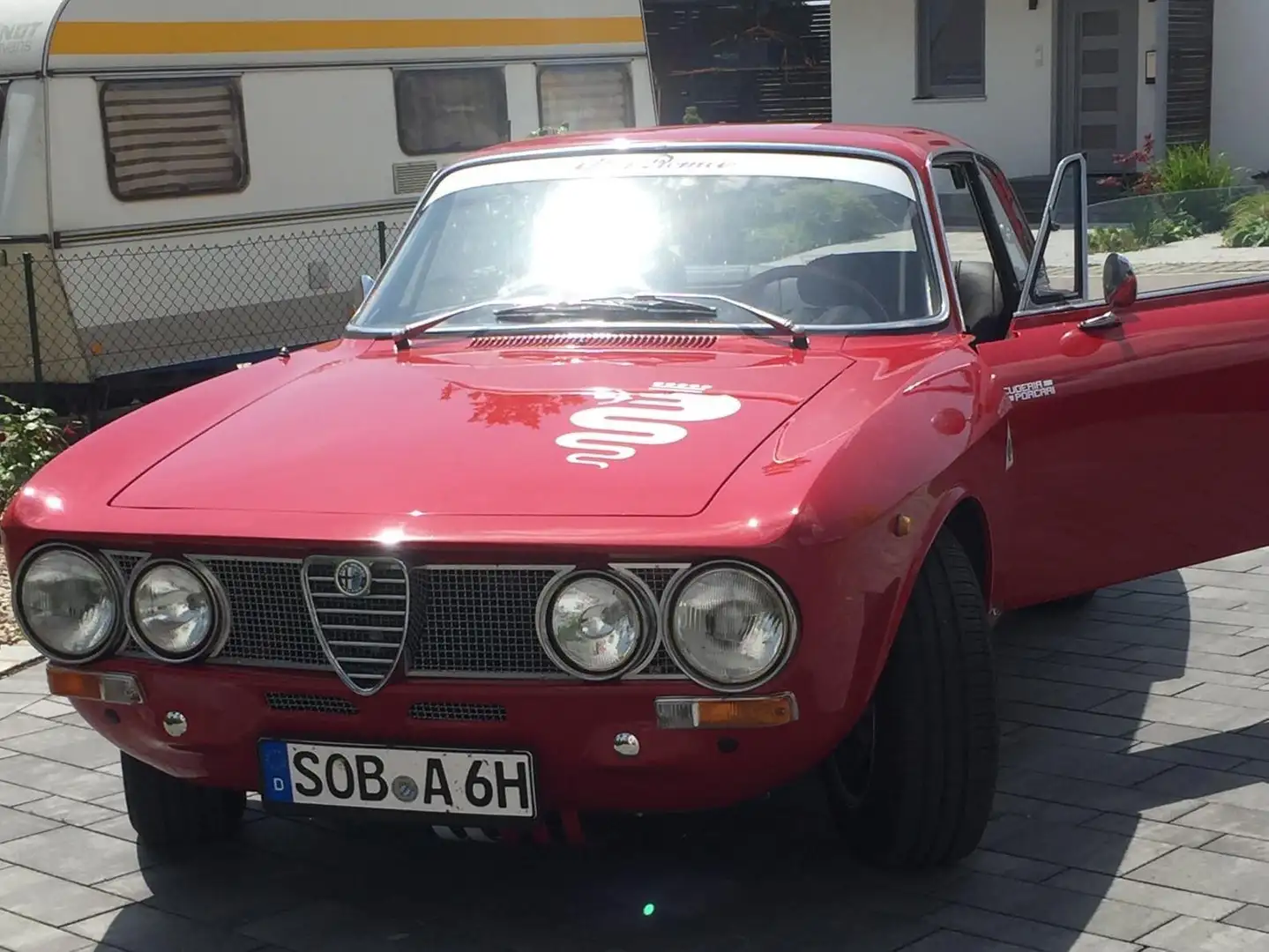 Oldtimer Alfa Romeo GT Veloce 2000 Kırmızı - 2