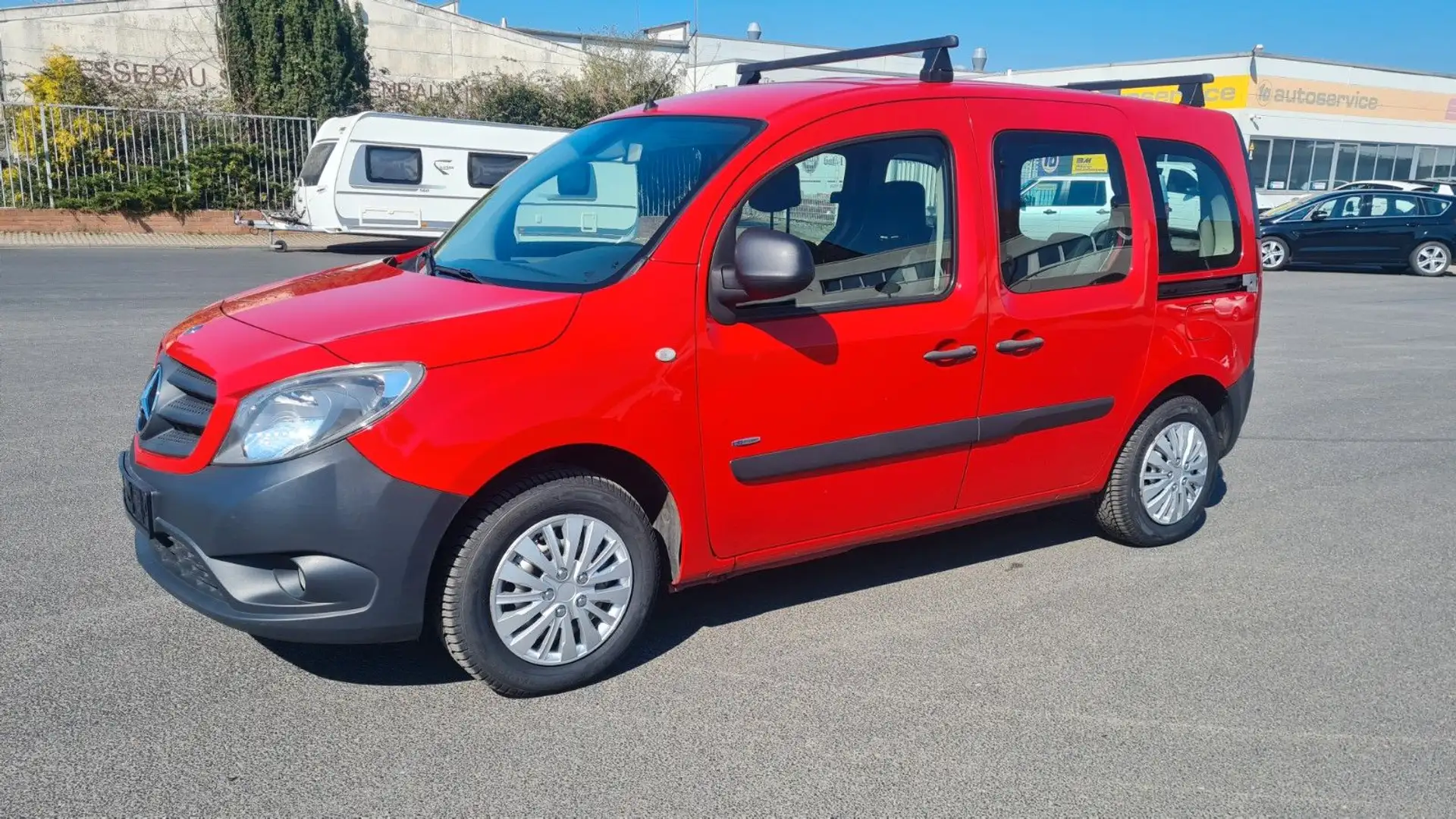 Mercedes-Benz Citan Kombi 109 CDI lang, viele Teile Neu Rot - 1