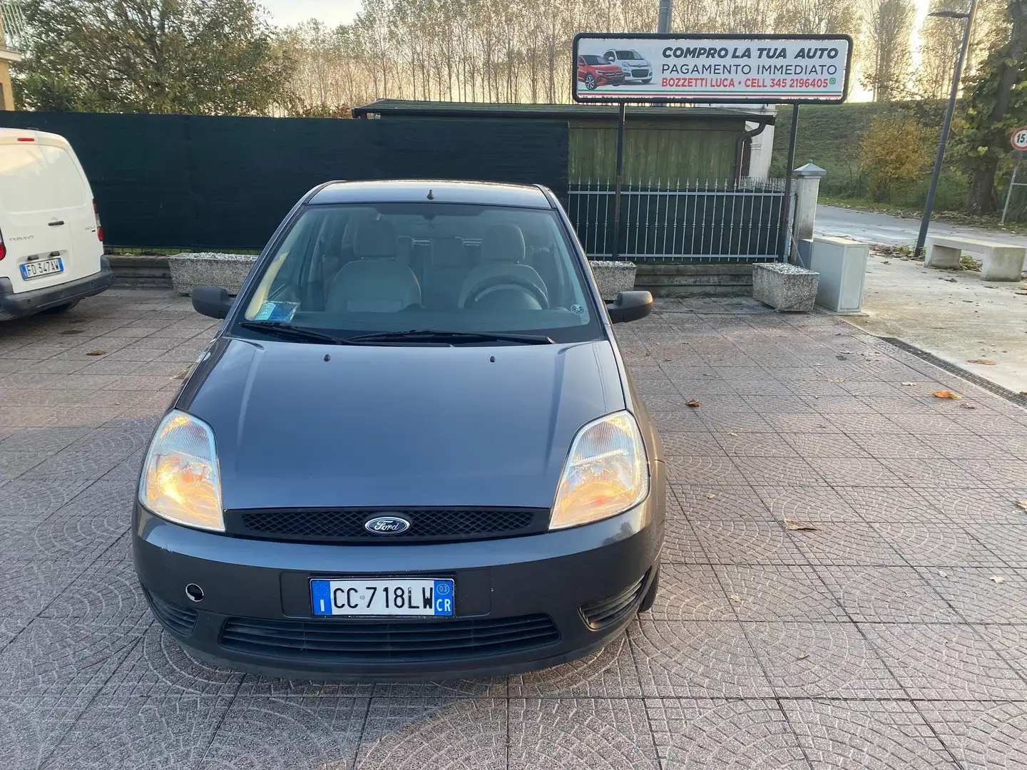 Ford Fiesta 1.2 BENZ 5 PORTE, CINGHIA FATTA, UNICOPROPRIETARIO Grigio - 2