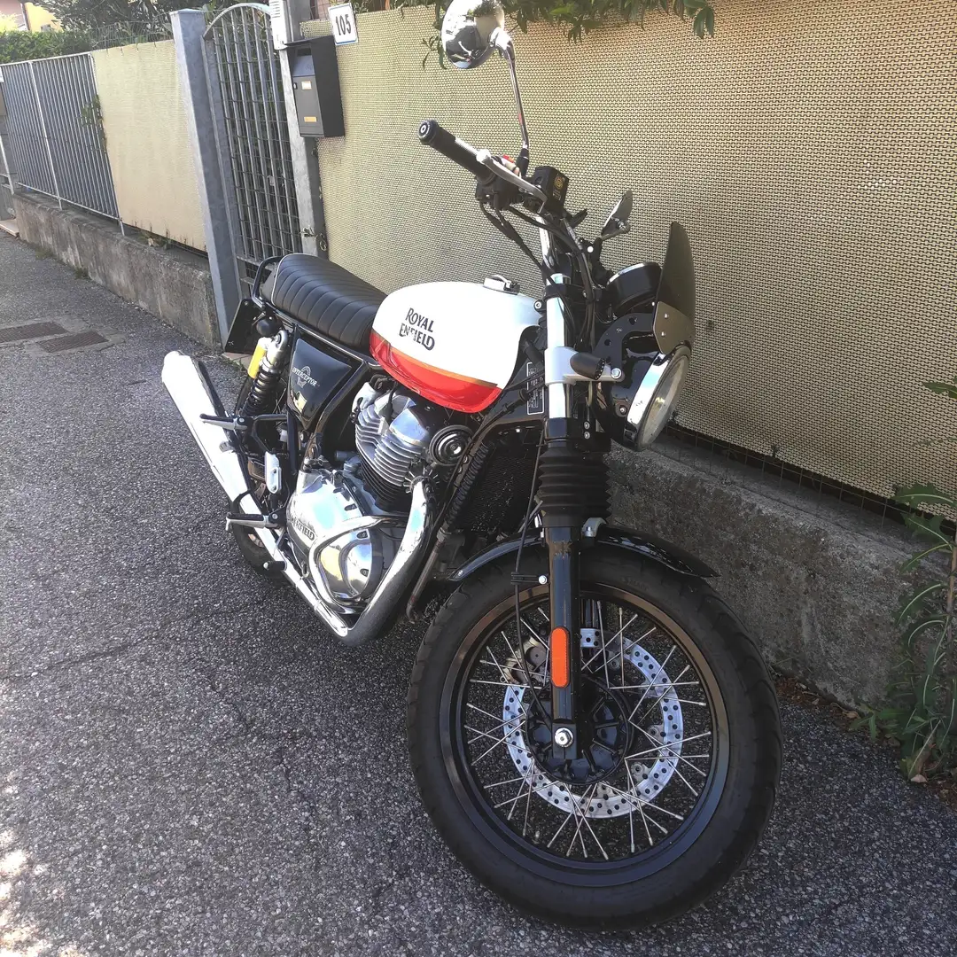 Royal Enfield Interceptor Baker Bianco - 1