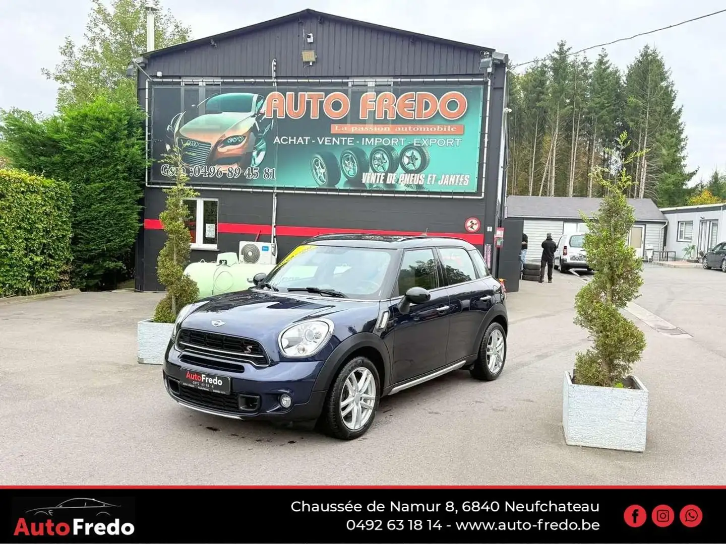 MINI Cooper S Countryman Mini Countryman 1.6 Cooper S ALL4 Bleu - 1