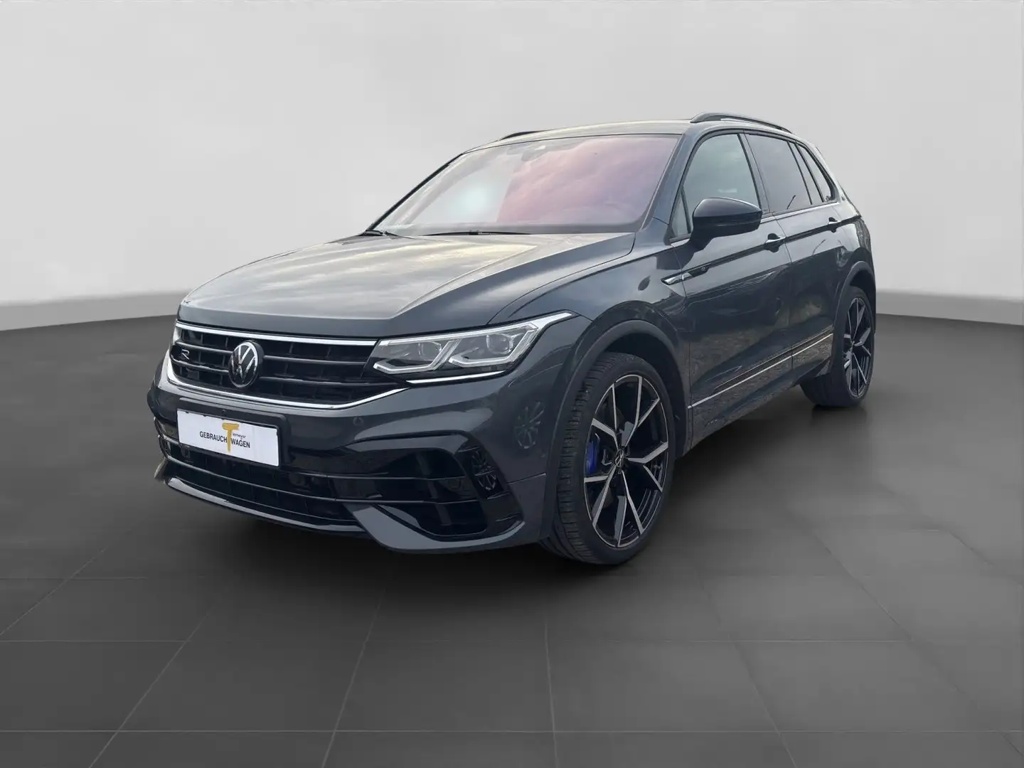 Volkswagen Tiguan R 4M BLACKSTYLE LM21 LEDER HuD 360° Grau - 2