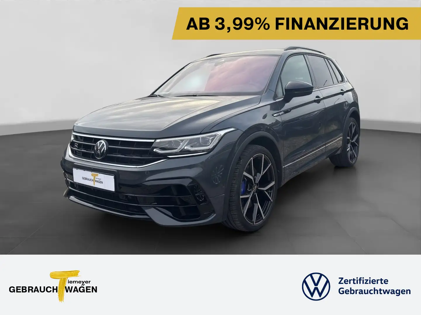Volkswagen Tiguan R 4M BLACKSTYLE LM21 LEDER HuD 360° Grau - 1