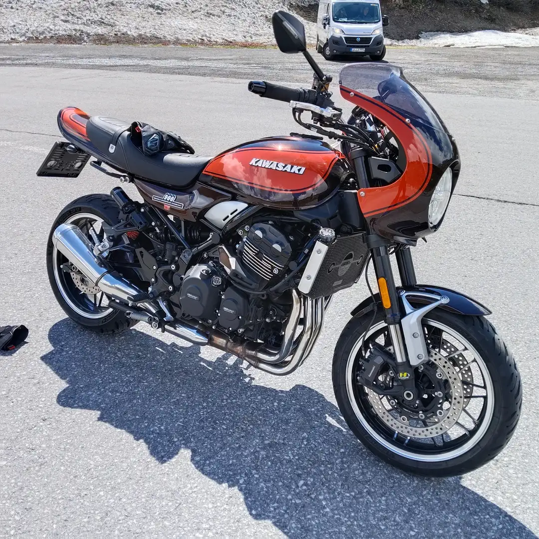 Kawasaki 900 Z Z900rs Roşu - 1