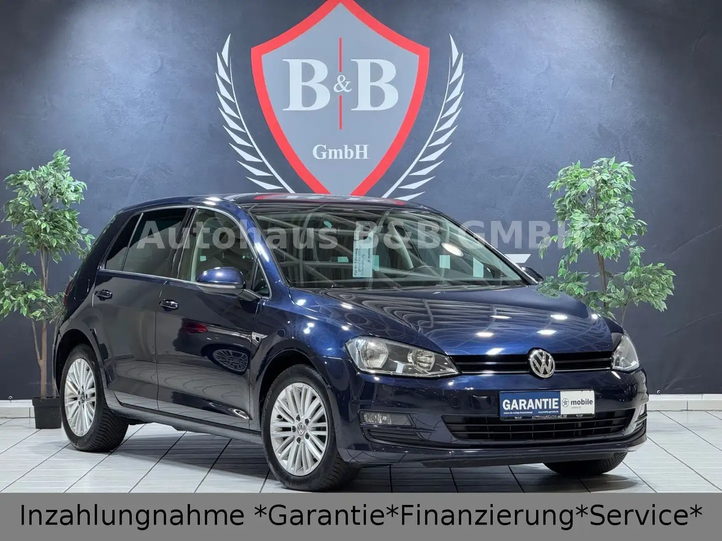 Volkswagen Golf 2.0TDI*DSG*Cup*2.HD*Navi*SHZ*PDC* Bleu - 1