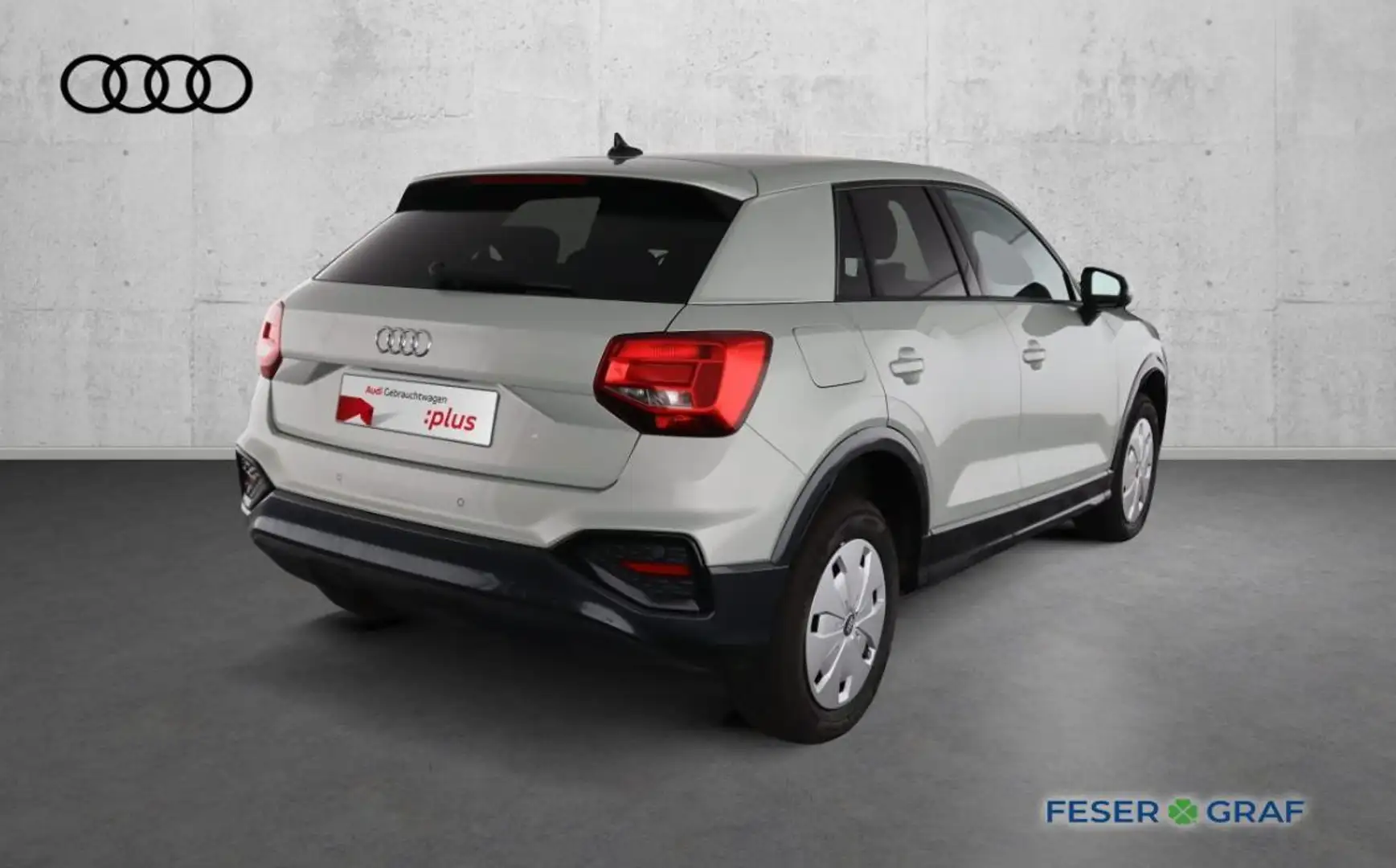 Audi Q2 adv 35 TFSI Str.+LED+ACC+AHK+NAVI Silber - 2