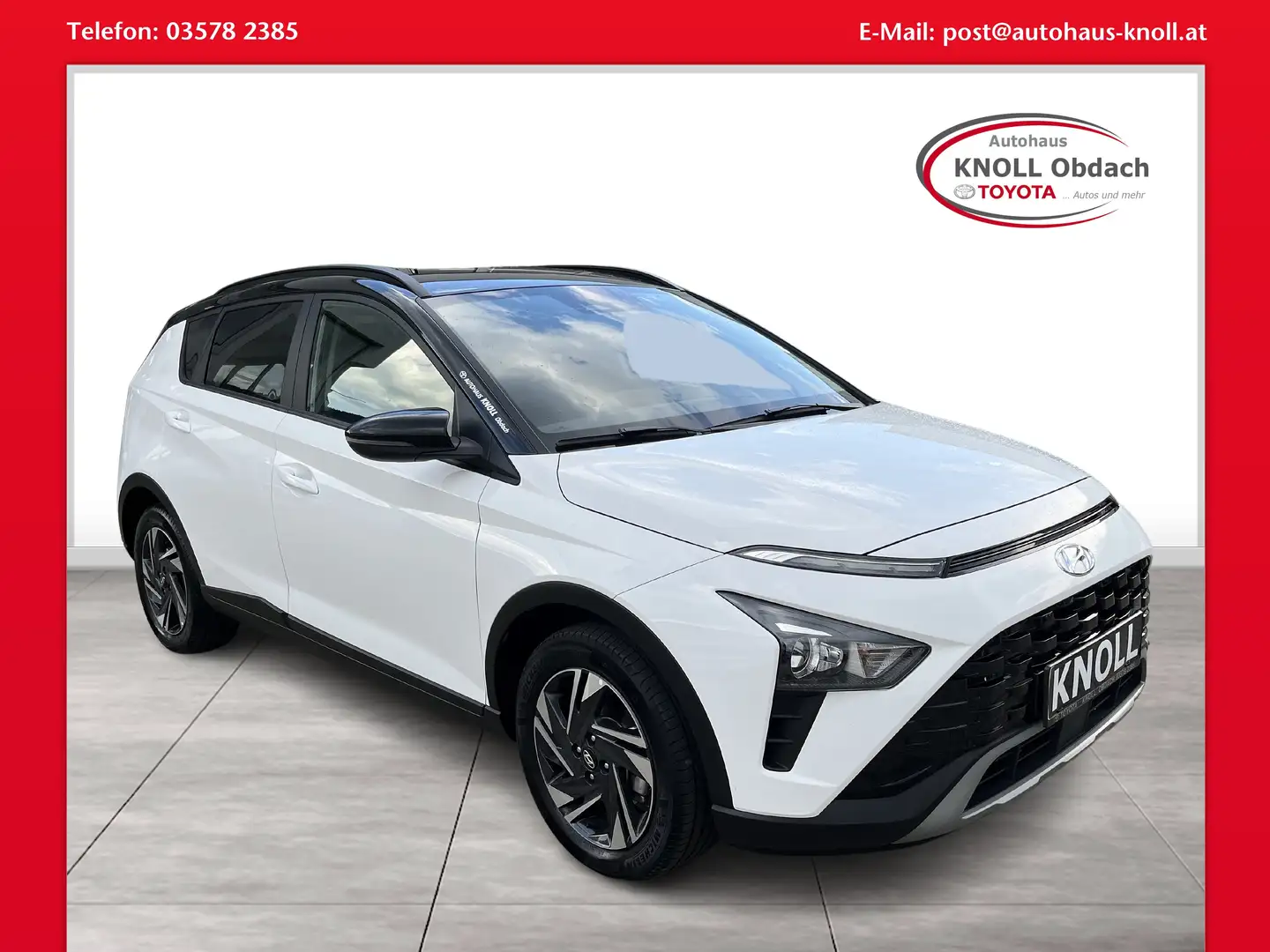Hyundai BAYON 1,0T-GDi i Line Plus 2WD Weiß - 1