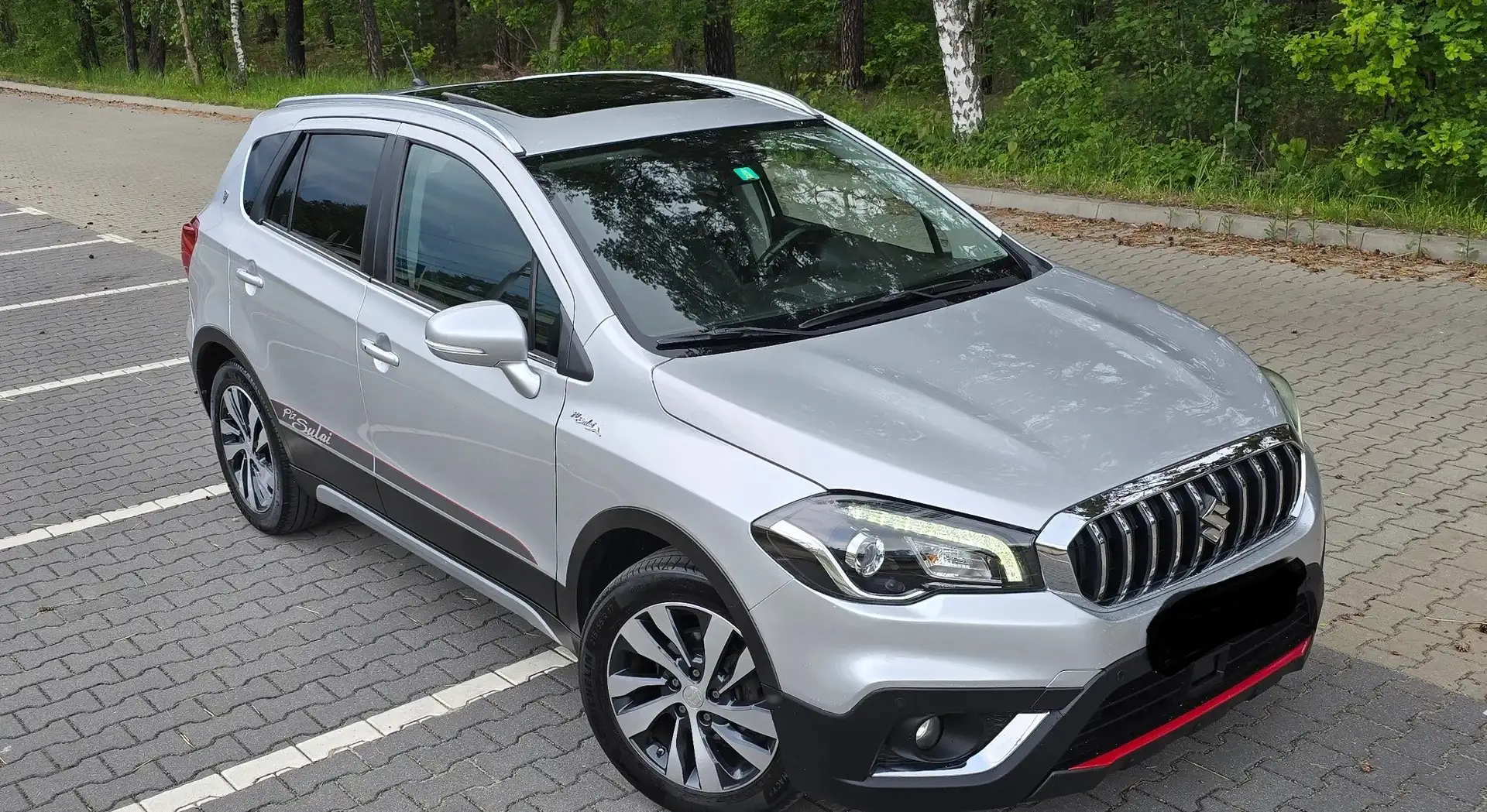 Suzuki SX4 S-Cross 1.4 T Premium 4WD Automatik 140 PS Silber - 1
