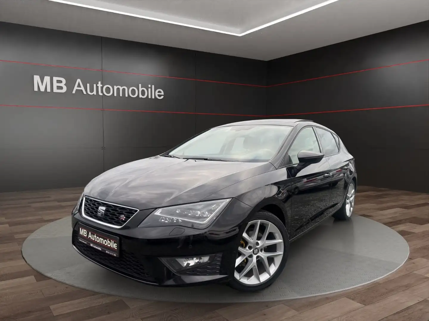 SEAT Leon FR GSD/Navi/Klimaa./LED/PDC/SHZ Schwarz - 1