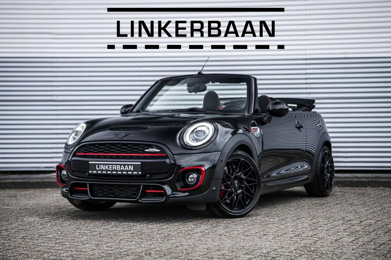 MINI John Cooper Works Cabrio 2.0 Chili | JCW Pro | H&K | Black Pack | 18 inch | Noir - 1