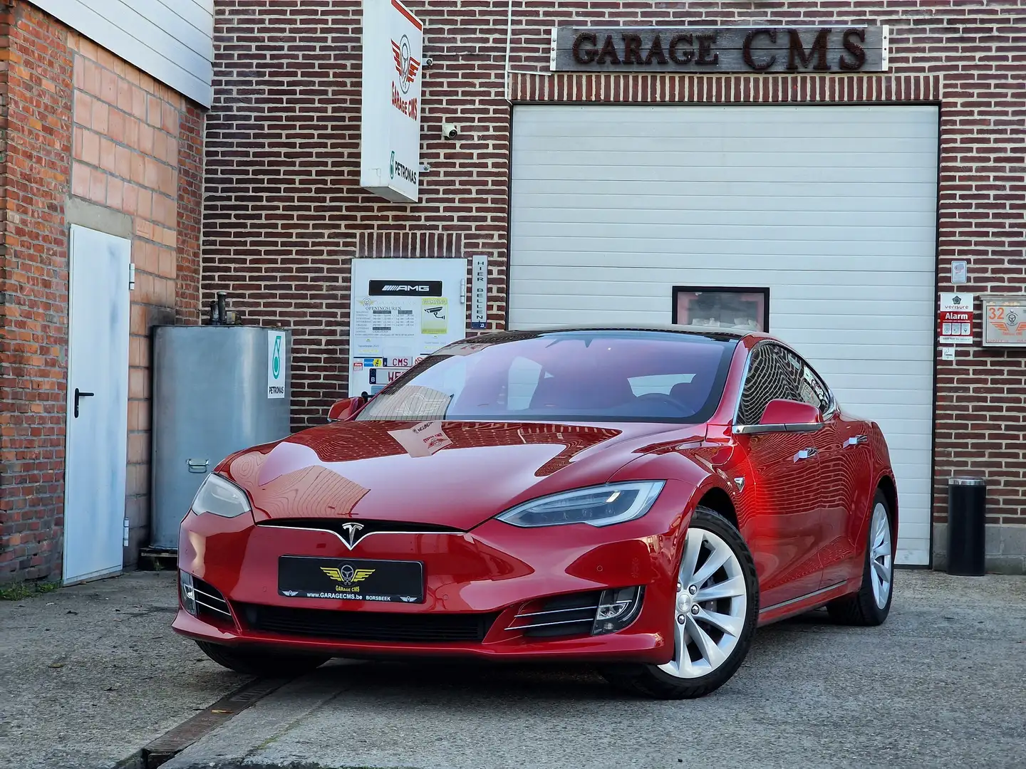 Tesla Model S 100 kWh Dual Motor 75d 66.892km bj 2018 Piros - 1