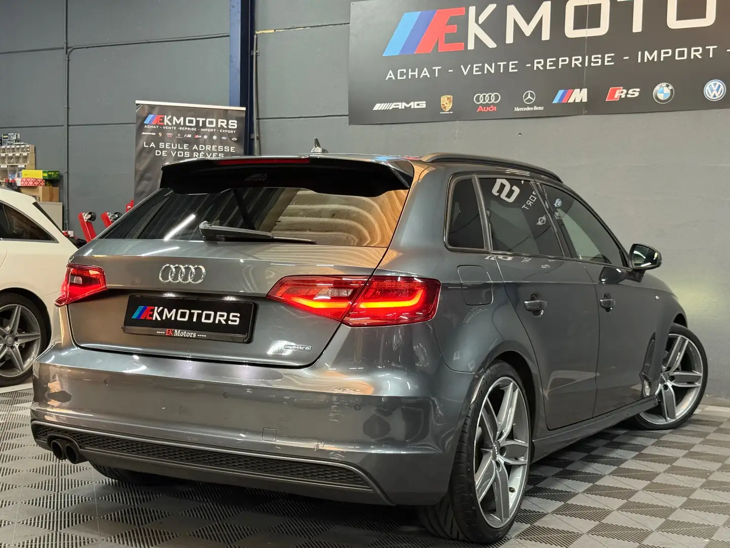 Audi A3 °B&O°RS°MATRIX°ACC°KEYLESS Grijs - 2