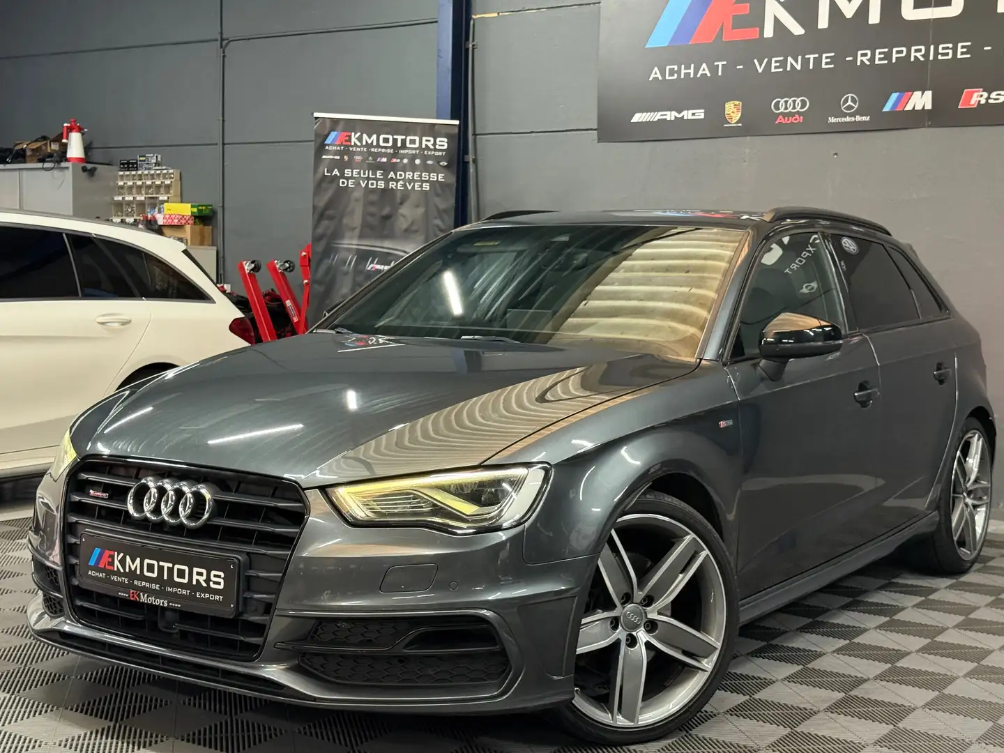 Audi A3 °B&O°RS°MATRIX°ACC°KEYLESS Grijs - 1