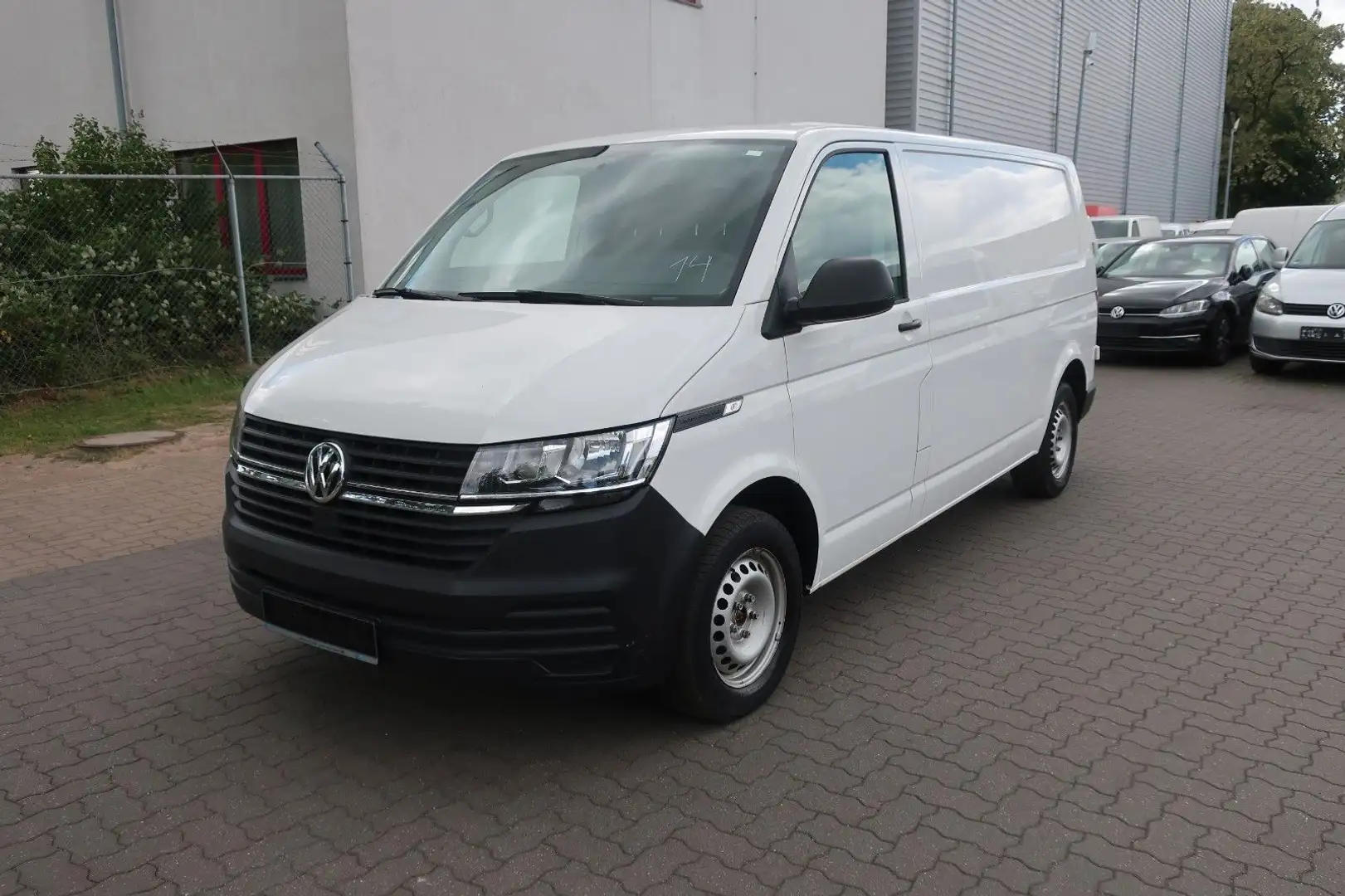 Volkswagen T6 Transporter T6.1 Transporter Kasten lang FWD / Klima / PDC Blanc - 1