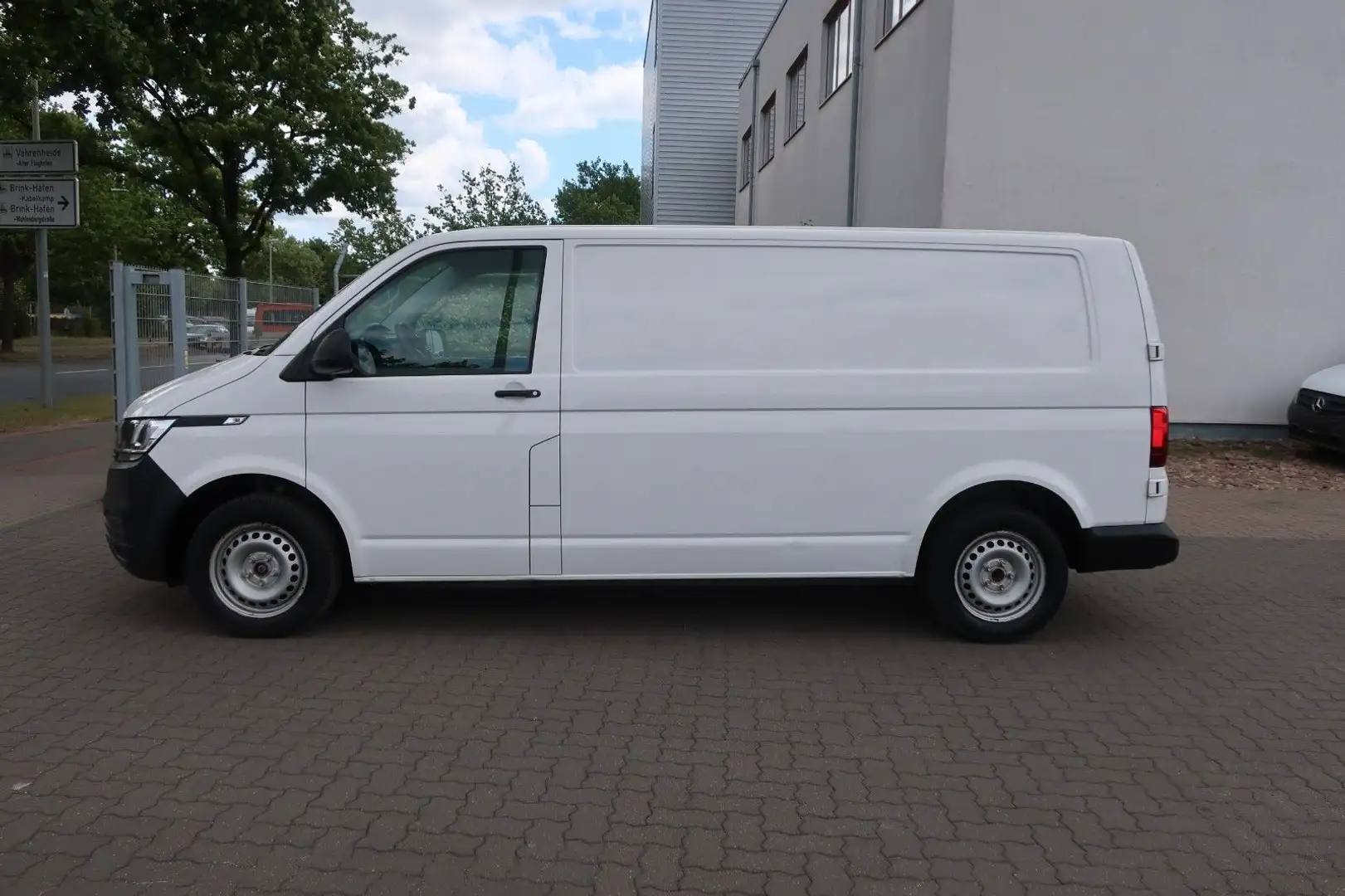 Volkswagen T6 Transporter T6.1 Transporter Kasten lang FWD / Klima / PDC Blanc - 2